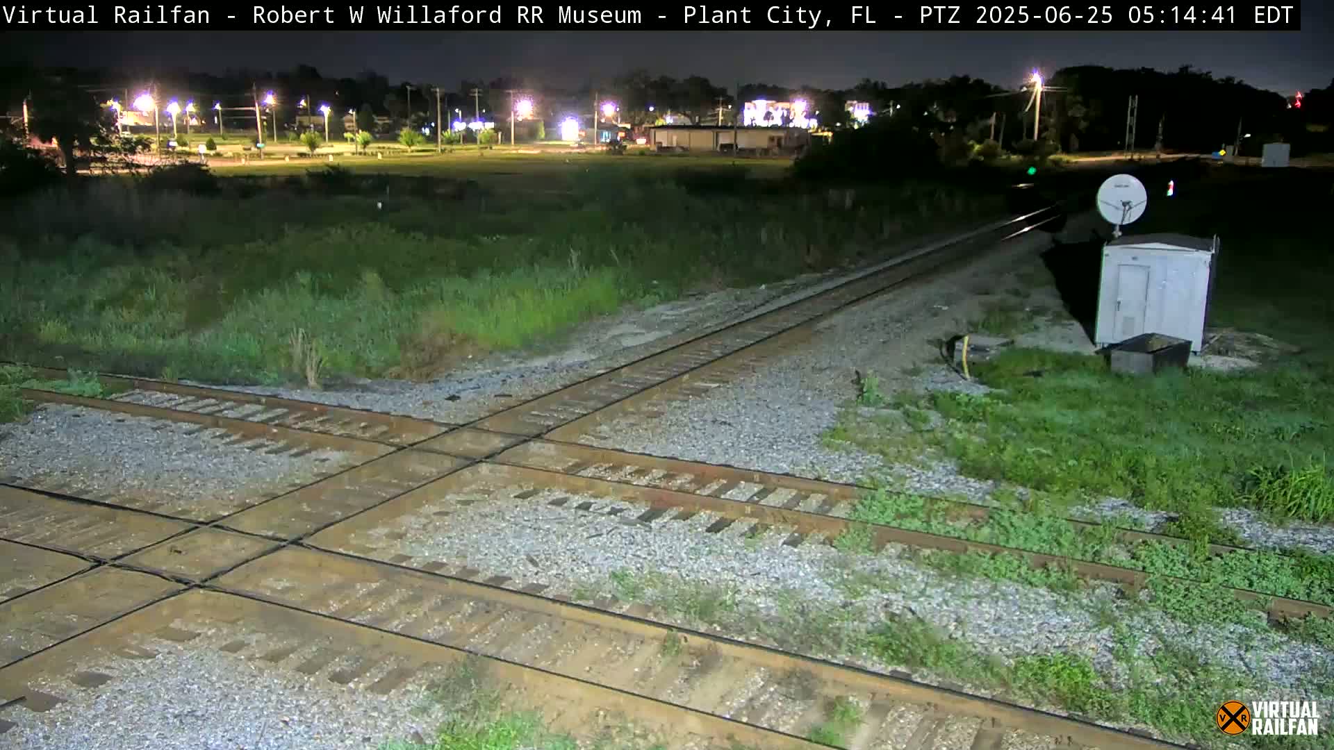 Plant City Railroad Junction & Crossing Live Cam - Plant City, Hillsborough, Florida, USA