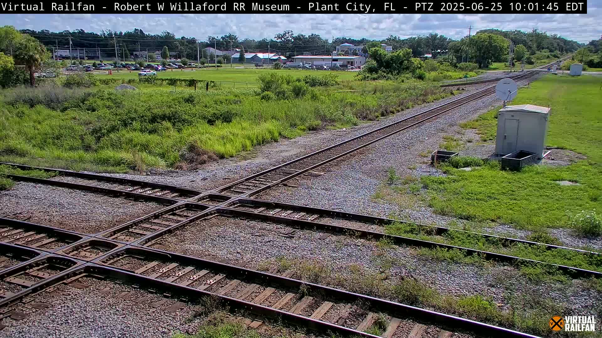 Plant City Railroad Junction & Crossing Live Cam - Plant City, Hillsborough, Florida, USA