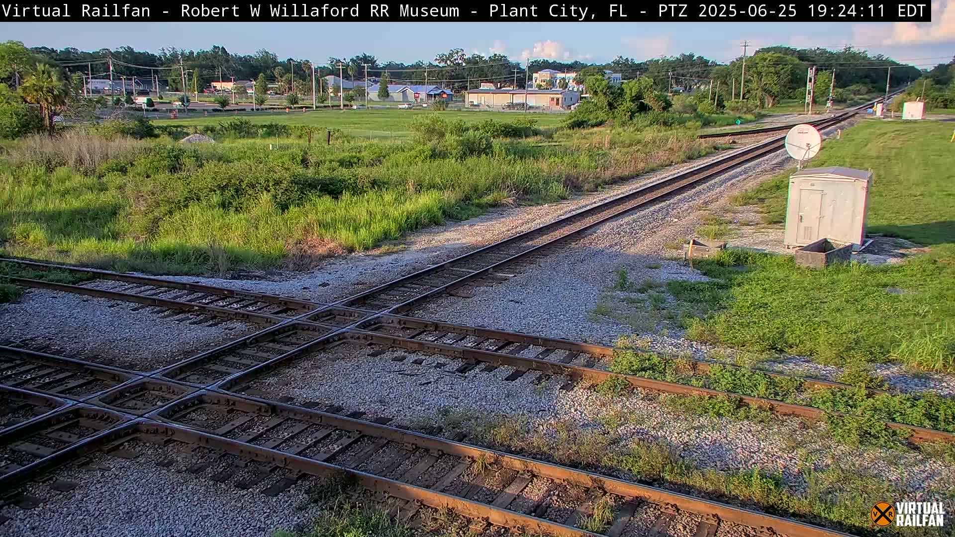 Plant City Railroad Junction & Crossing Live Cam - Plant City, Hillsborough, Florida, USA