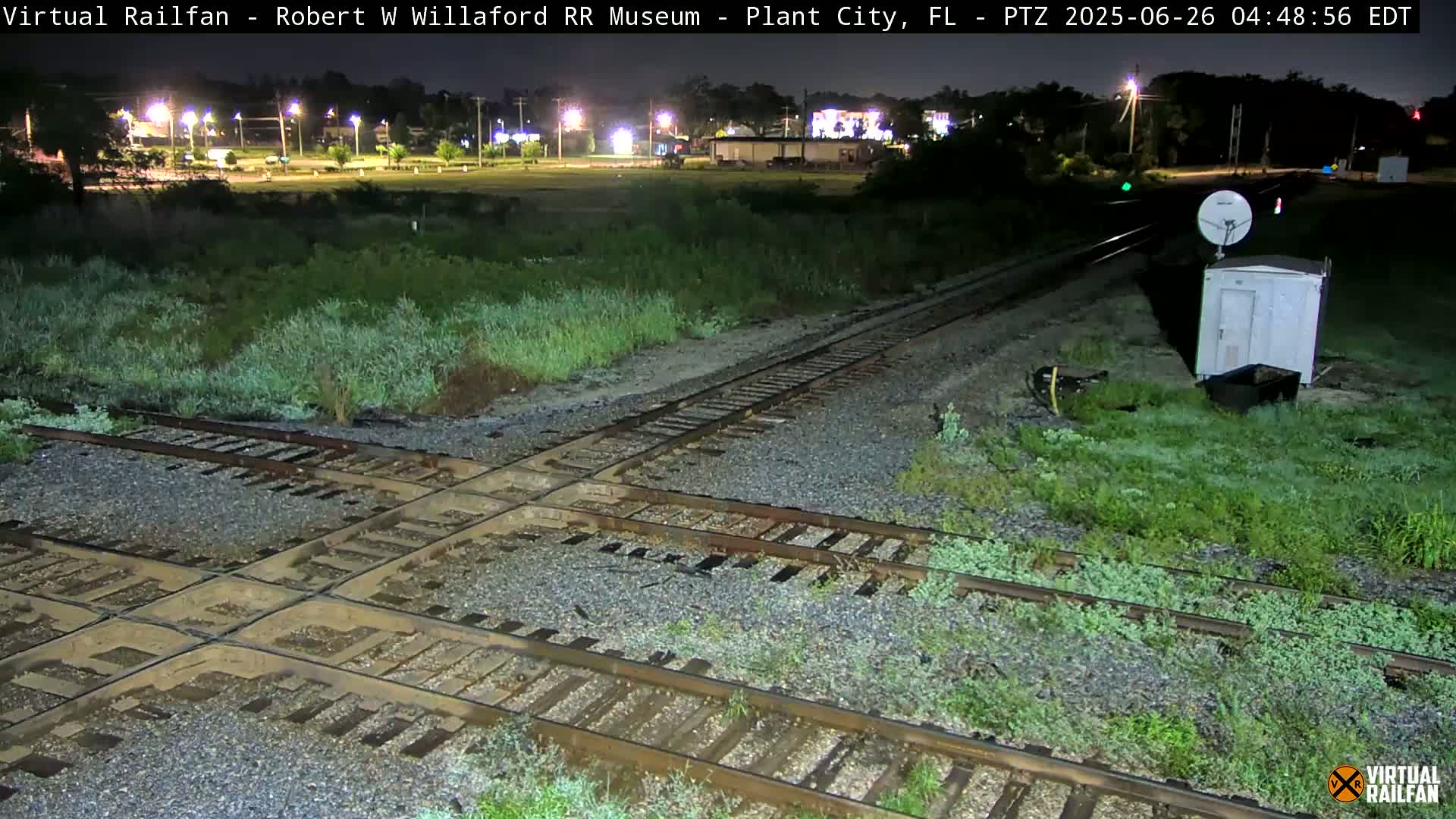 Plant City Railroad Junction & Crossing Live Cam - Plant City, Hillsborough, Florida, USA