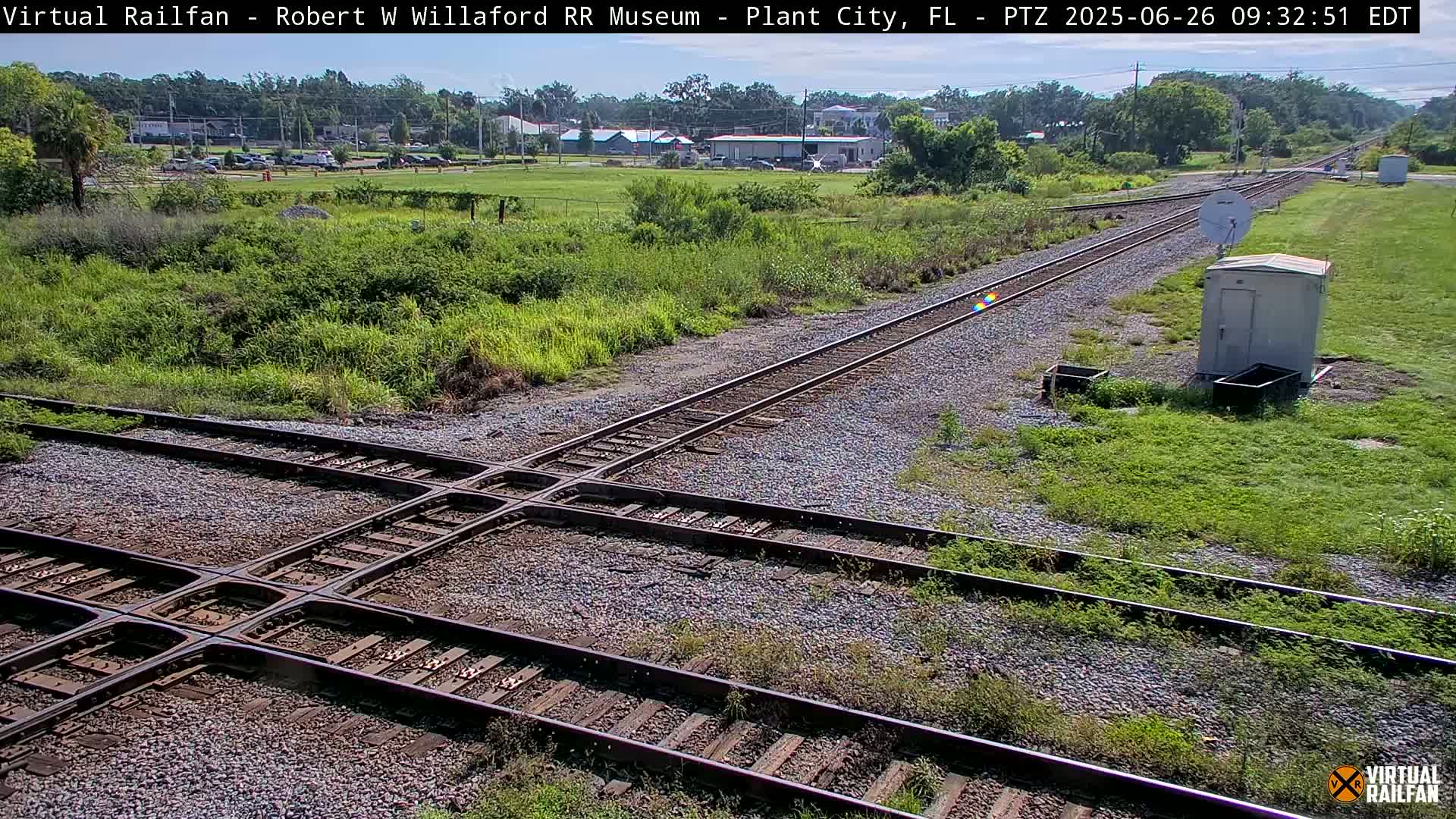 Plant City Railroad Junction & Crossing Live Cam - Plant City, Hillsborough, Florida, USA