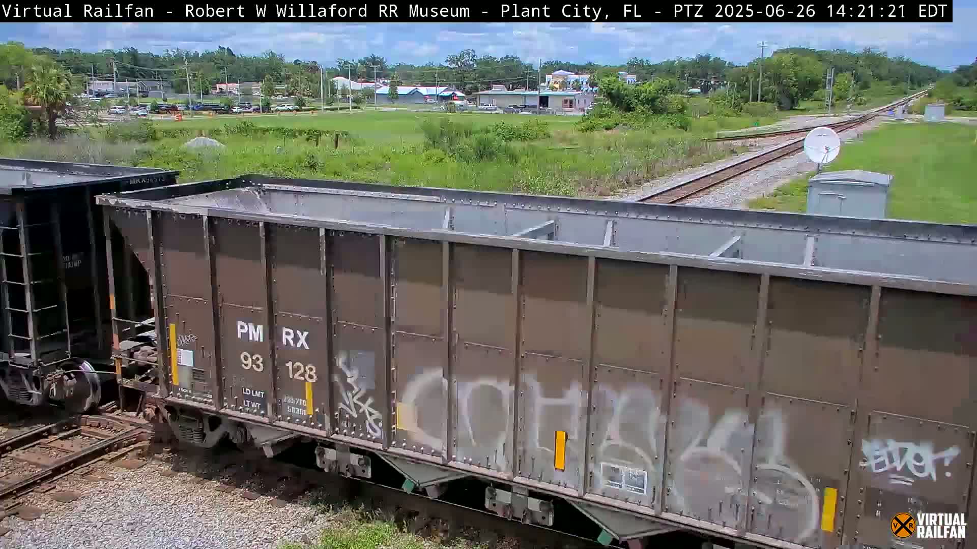 Plant City Railroad Junction & Crossing Live Cam - Plant City, Hillsborough, Florida, USA