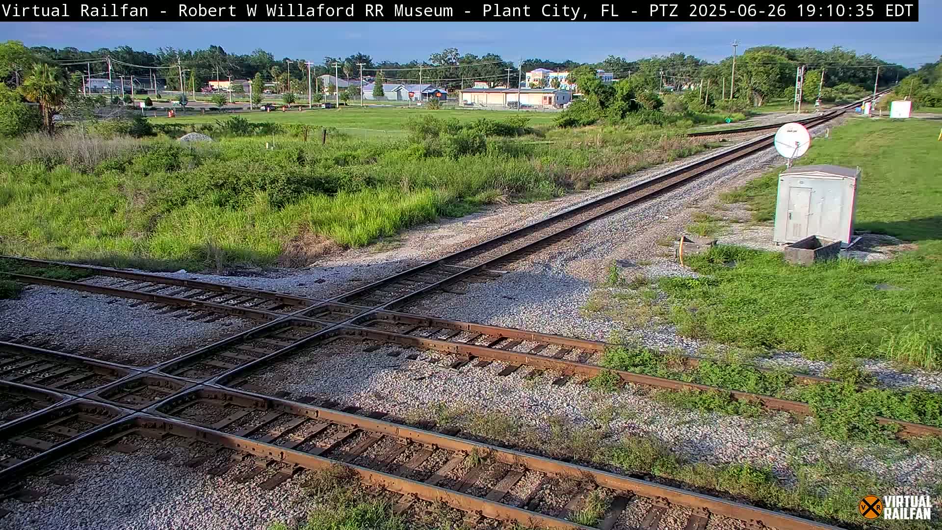 Plant City Railroad Junction & Crossing Live Cam - Plant City, Hillsborough, Florida, USA