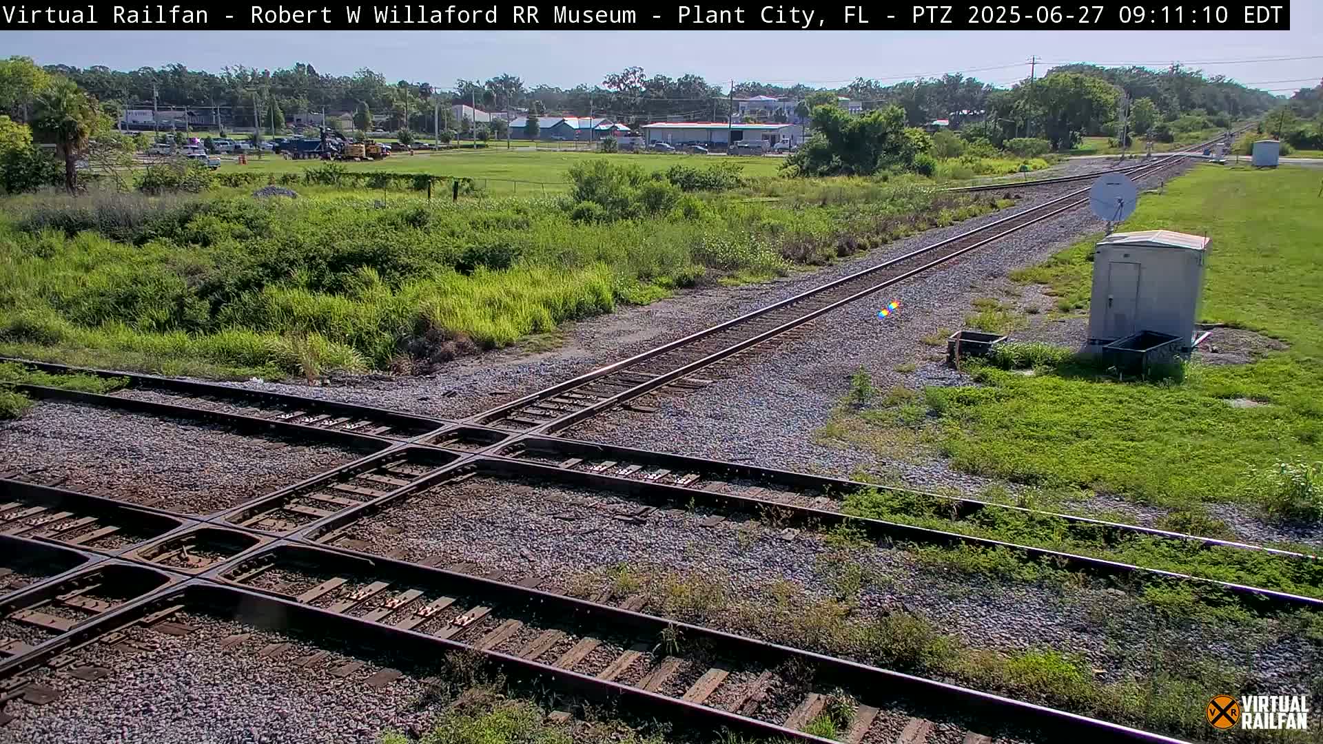 Plant City Railroad Junction & Crossing Live Cam - Plant City, Hillsborough, Florida, USA
