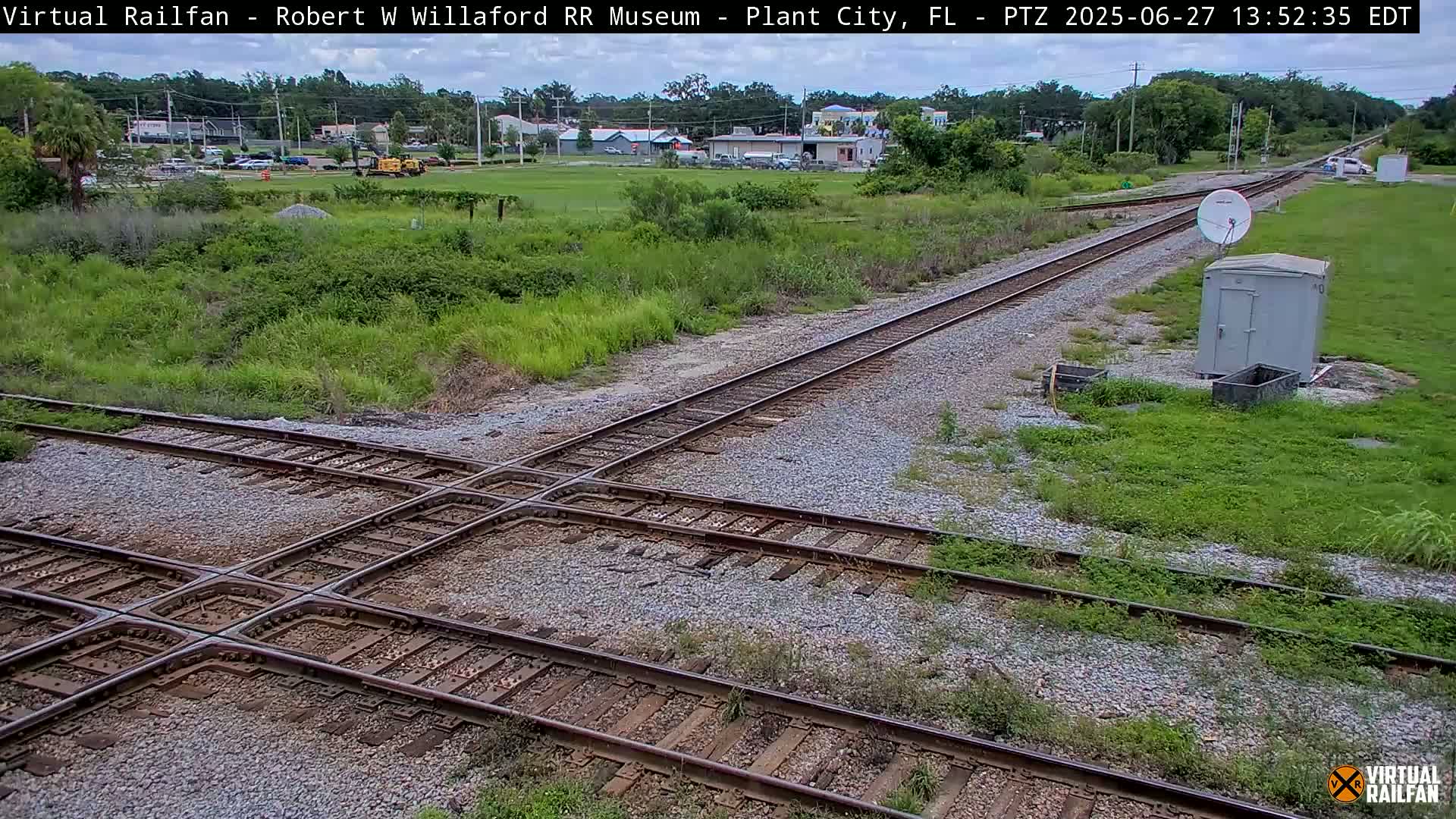Plant City Railroad Junction & Crossing Live Cam - Plant City, Hillsborough, Florida, USA