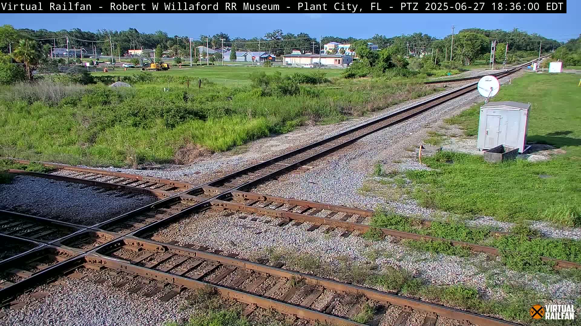 Plant City Railroad Junction & Crossing Live Cam - Plant City, Hillsborough, Florida, USA