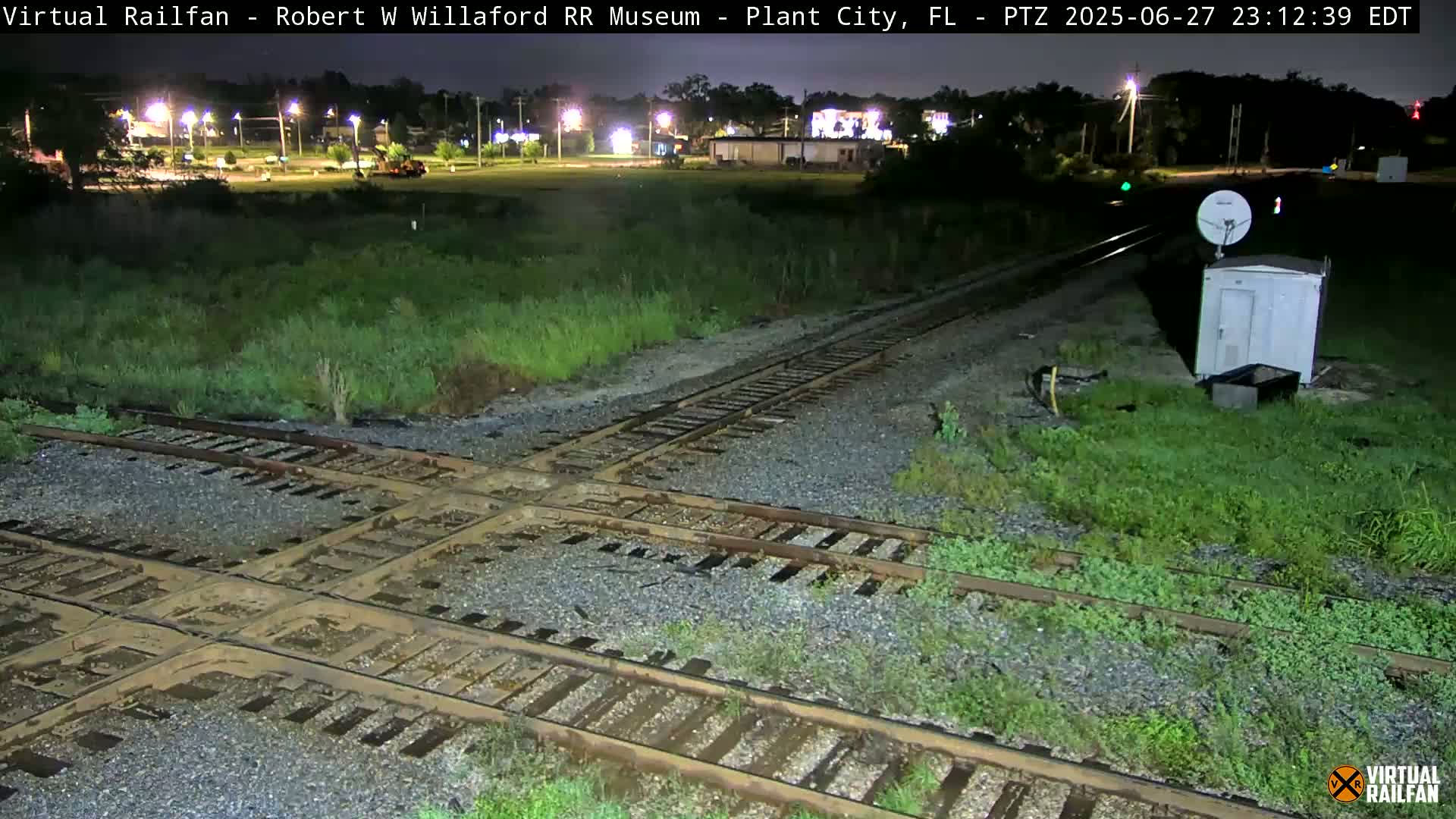 Plant City Railroad Junction & Crossing Live Cam - Plant City, Hillsborough, Florida, USA