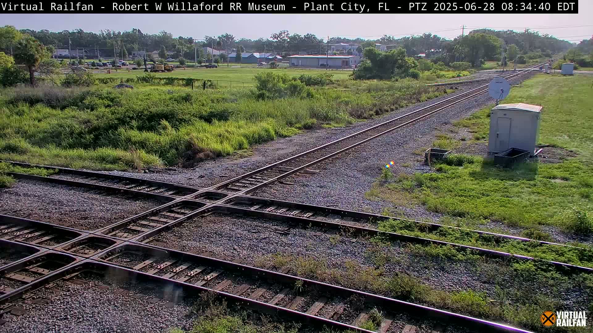 Plant City Railroad Junction & Crossing Live Cam - Plant City, Hillsborough, Florida, USA