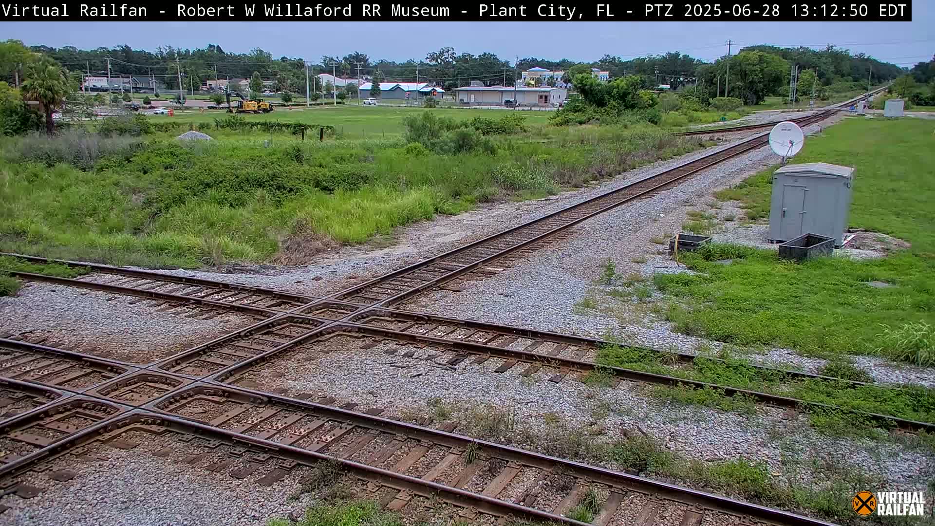 Plant City Railroad Junction & Crossing Live Cam - Plant City, Hillsborough, Florida, USA