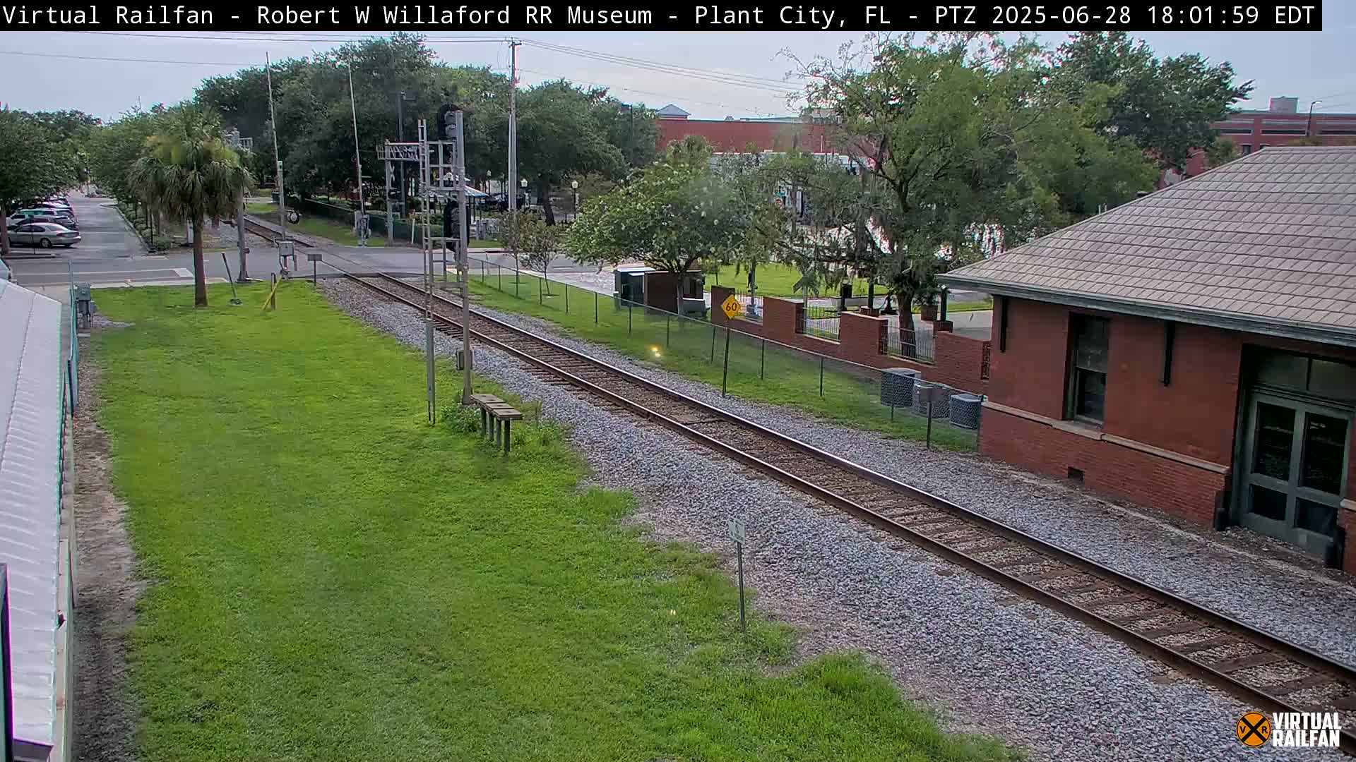 Plant City Railroad Junction & Crossing Live Cam - Plant City, Hillsborough, Florida, USA