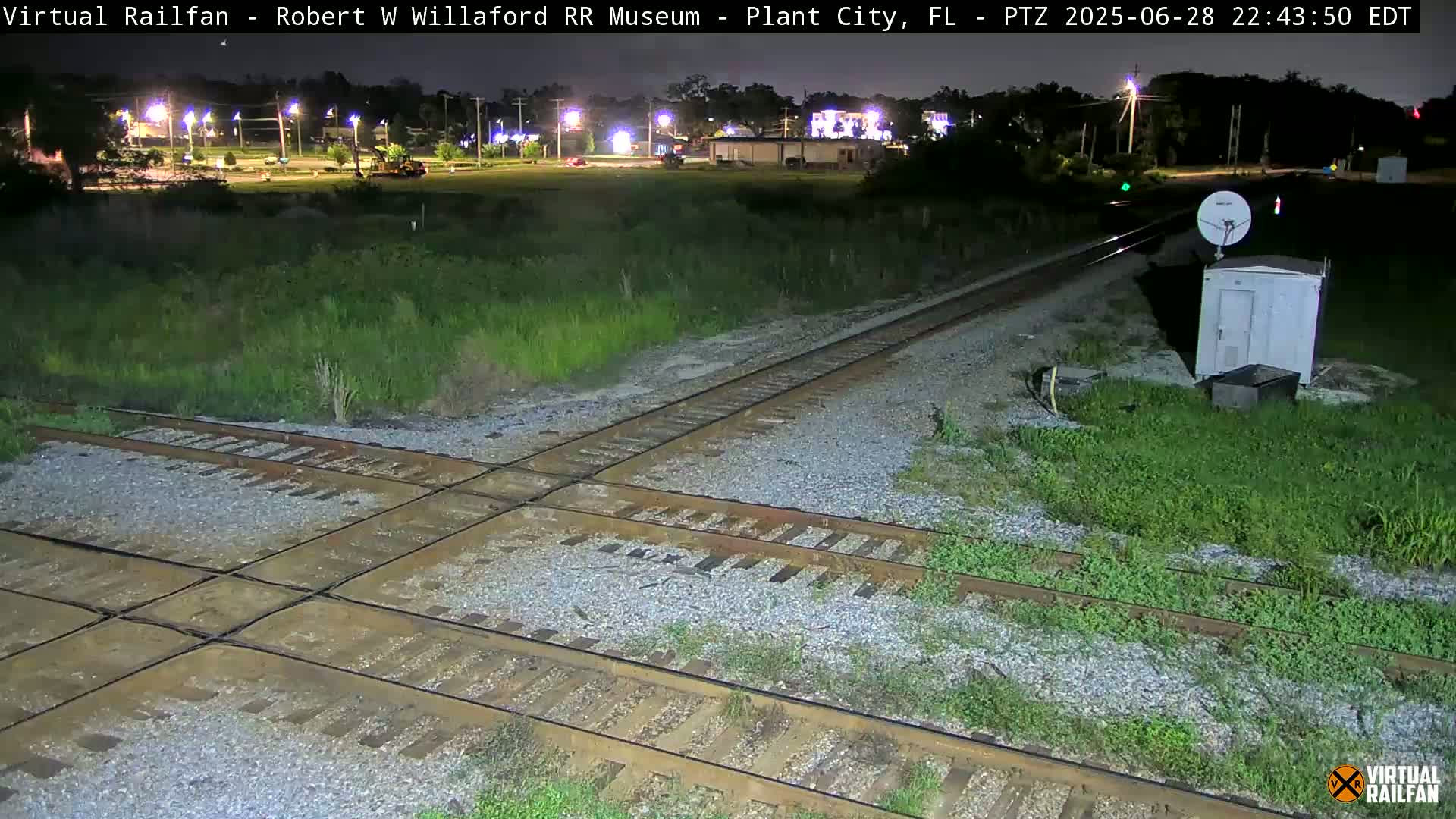 Plant City Railroad Junction & Crossing Live Cam - Plant City, Hillsborough, Florida, USA
