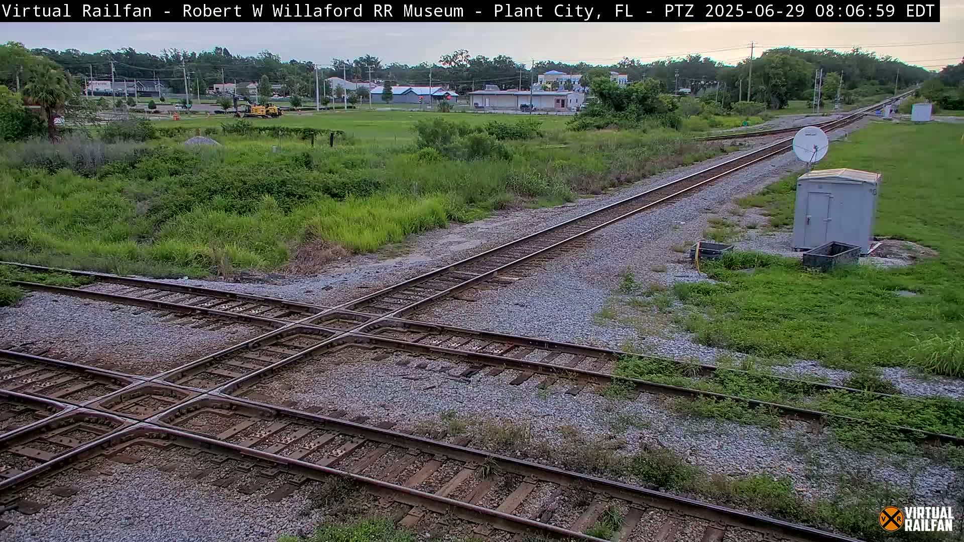 Plant City Railroad Junction & Crossing Live Cam - Plant City, Hillsborough, Florida, USA