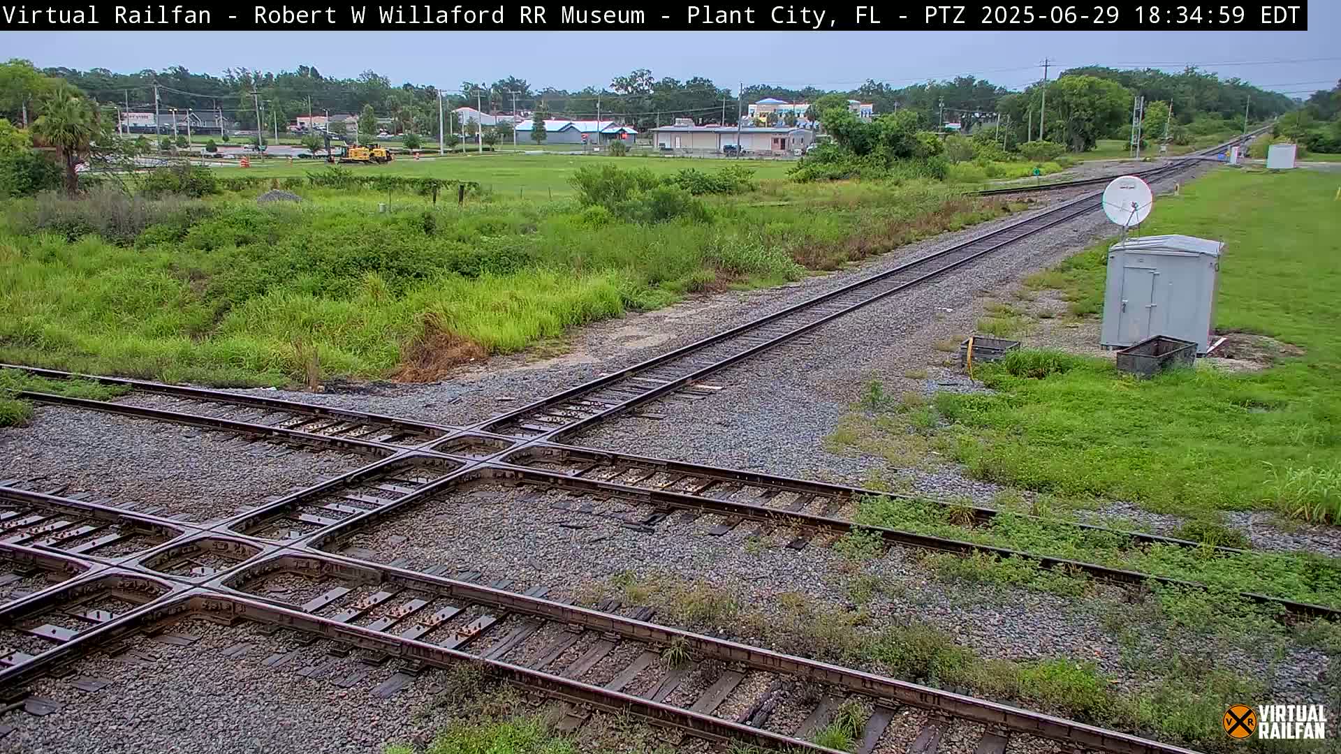 Plant City Railroad Junction & Crossing Live Cam - Plant City, Hillsborough, Florida, USA