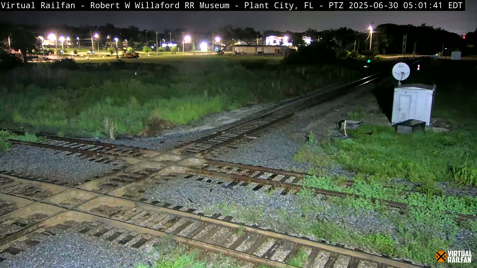 Plant City Railroad Junction & Crossing Live Cam - Plant City, Hillsborough, Florida, USA