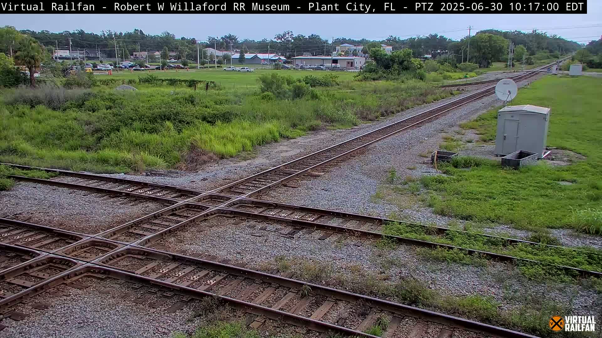 Plant City Railroad Junction & Crossing Live Cam - Plant City, Hillsborough, Florida, USA