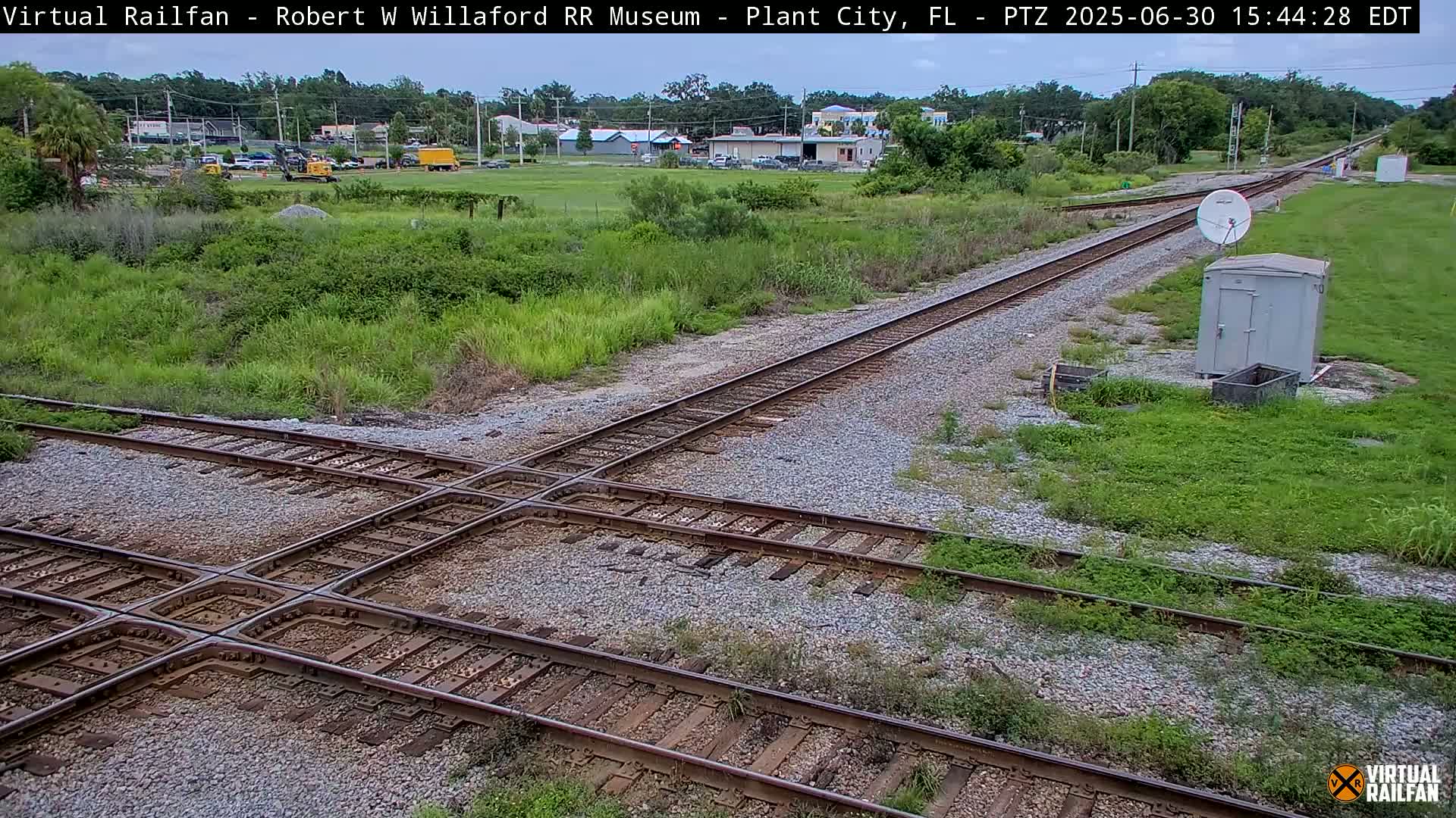 Plant City Railroad Junction & Crossing Live Cam - Plant City, Hillsborough, Florida, USA