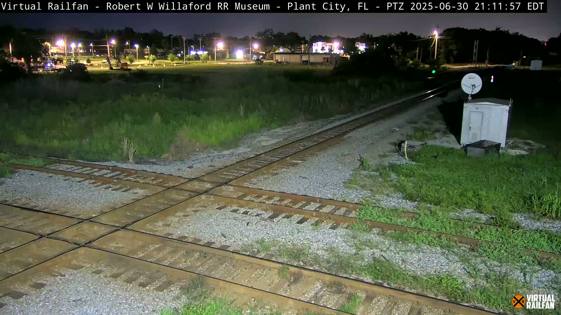Plant City Railroad Junction & Crossing Live Cam - Plant City, Hillsborough, Florida, USA