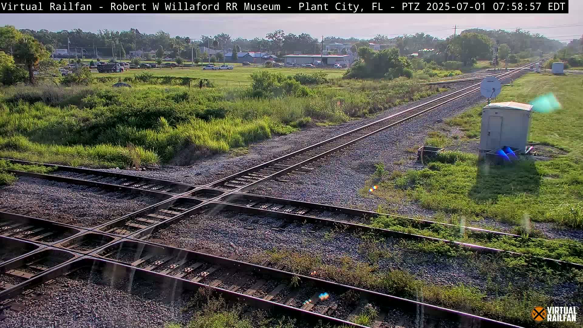 Plant City Railroad Junction & Crossing Live Cam - Plant City, Hillsborough, Florida, USA