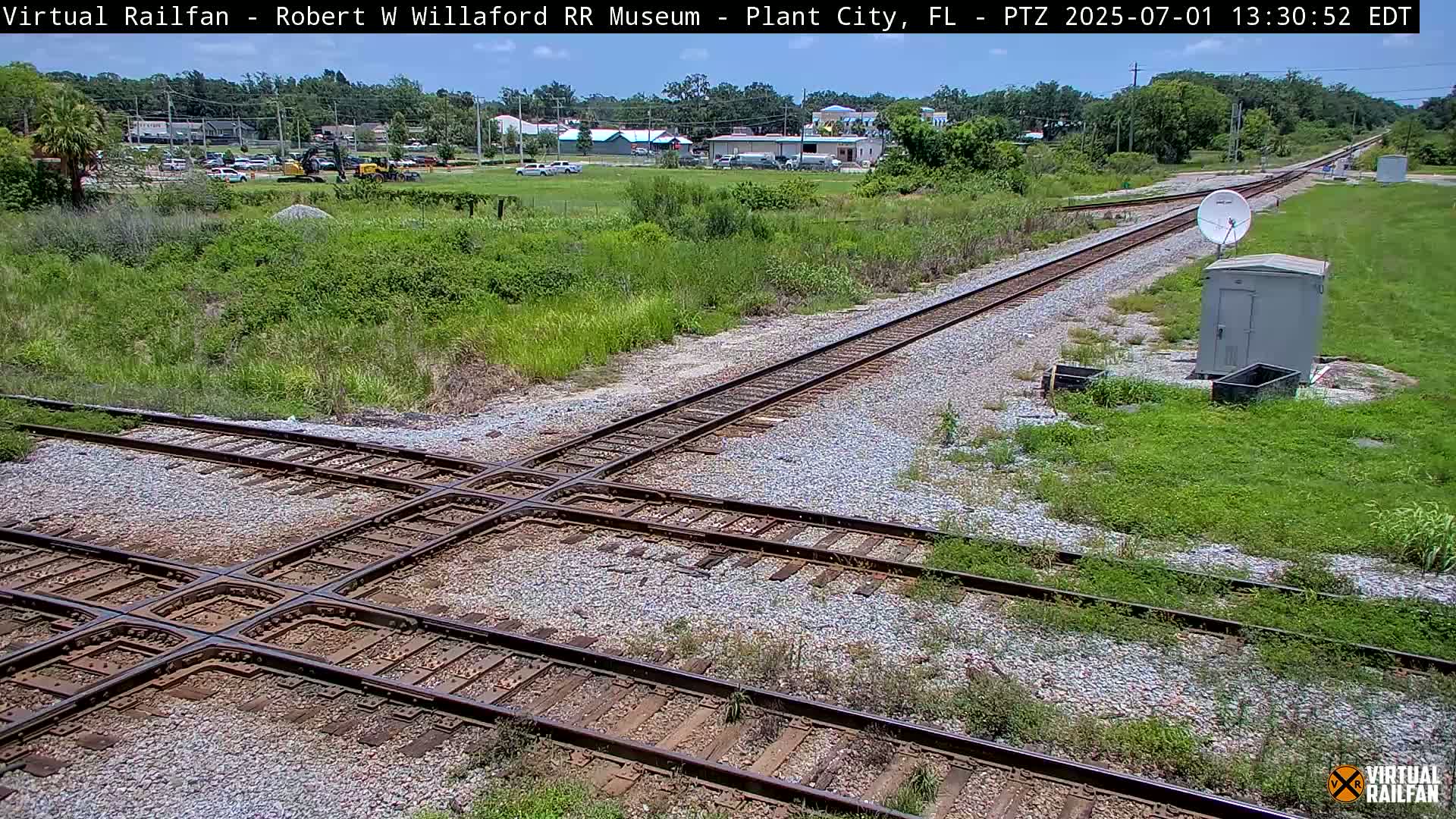 Plant City Railroad Junction & Crossing Live Cam - Plant City, Hillsborough, Florida, USA