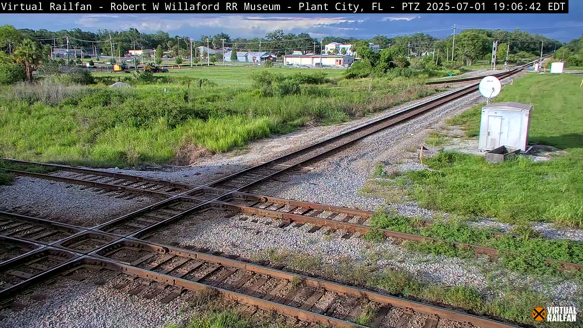 Plant City Railroad Junction & Crossing Live Cam - Plant City, Hillsborough, Florida, USA