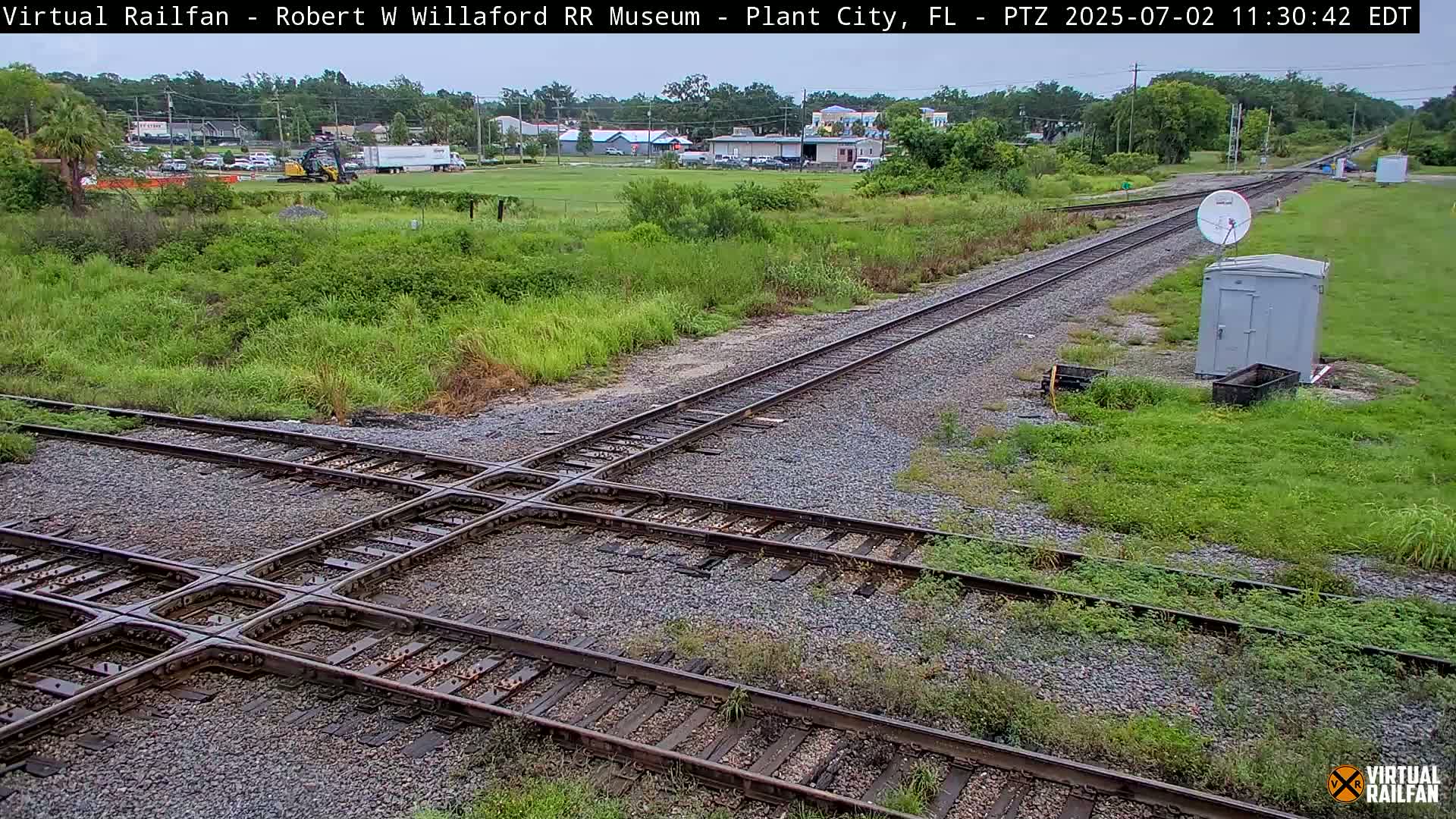 Plant City Railroad Junction & Crossing Live Cam - Plant City, Hillsborough, Florida, USA