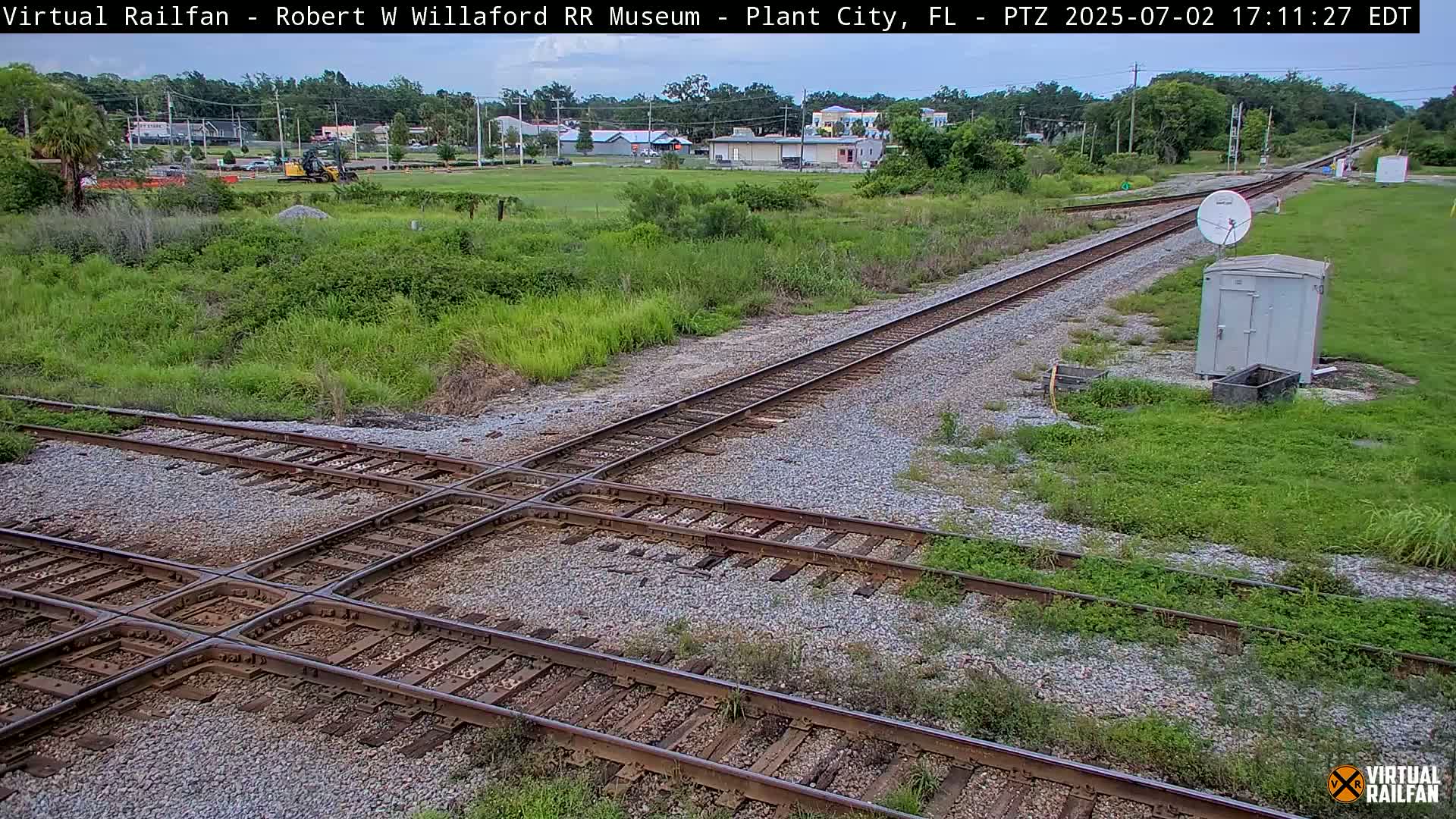 Plant City Railroad Junction & Crossing Live Cam - Plant City, Hillsborough, Florida, USA