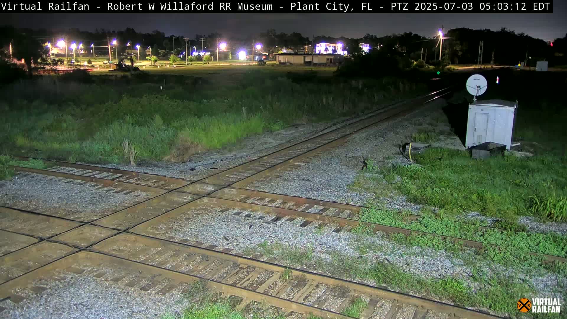 Plant City Railroad Junction & Crossing Live Cam - Plant City, Hillsborough, Florida, USA