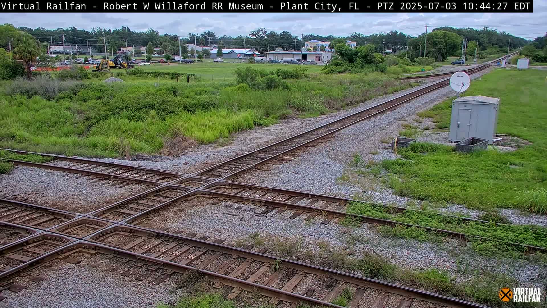 Plant City Railroad Junction & Crossing Live Cam - Plant City, Hillsborough, Florida, USA