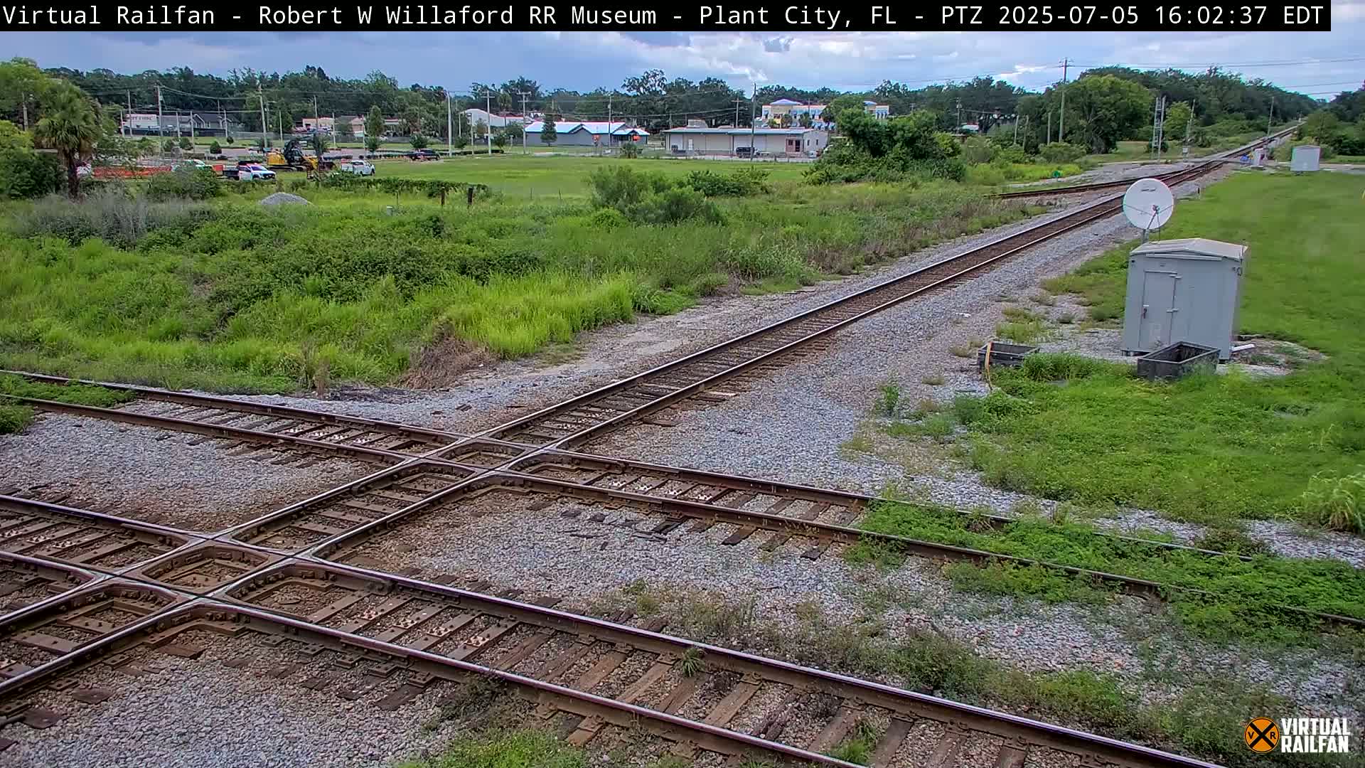 Plant City Railroad Junction & Crossing Live Cam - Plant City, Hillsborough, Florida, USA