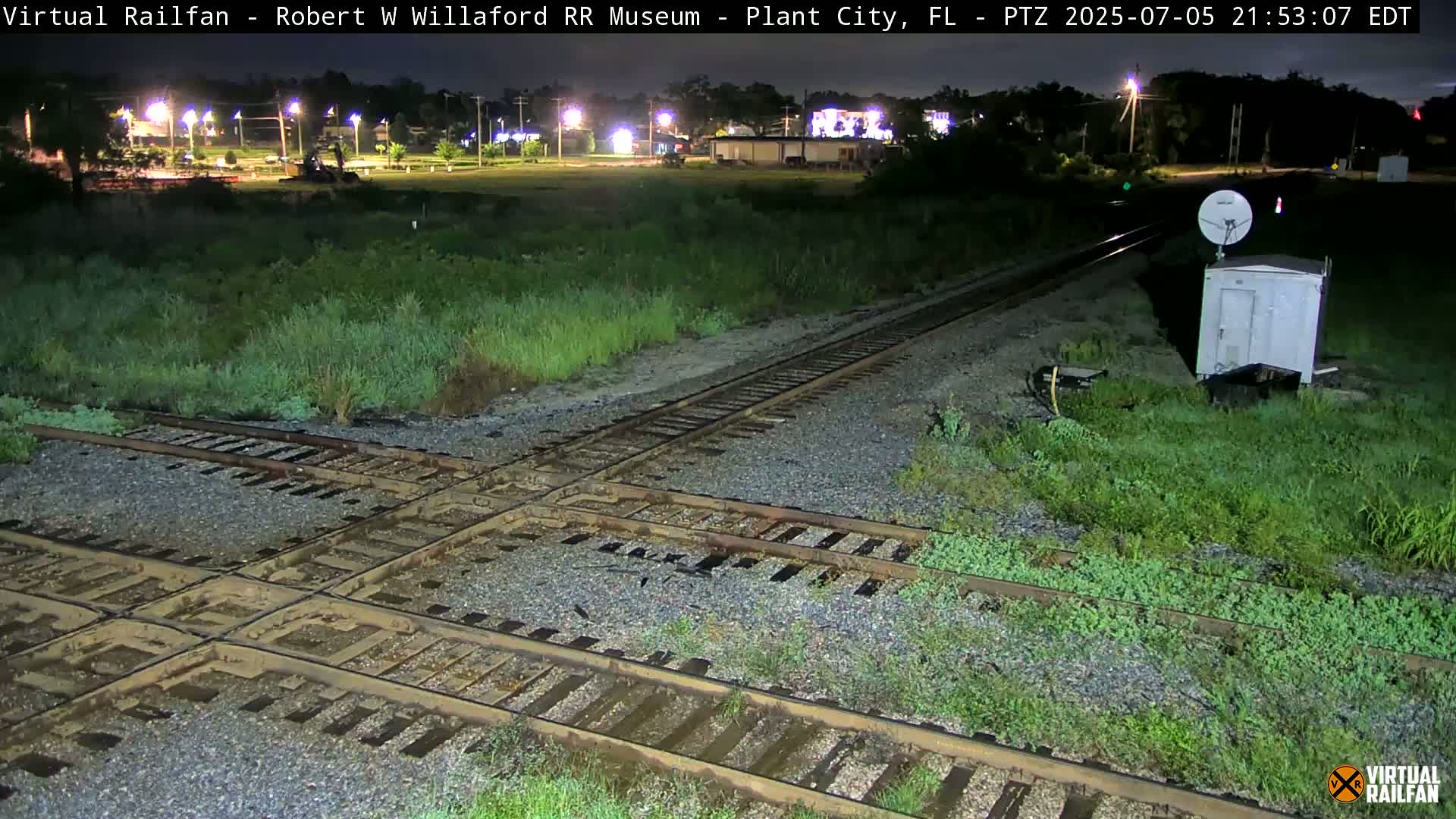Plant City Railroad Junction & Crossing Live Cam - Plant City, Hillsborough, Florida, USA