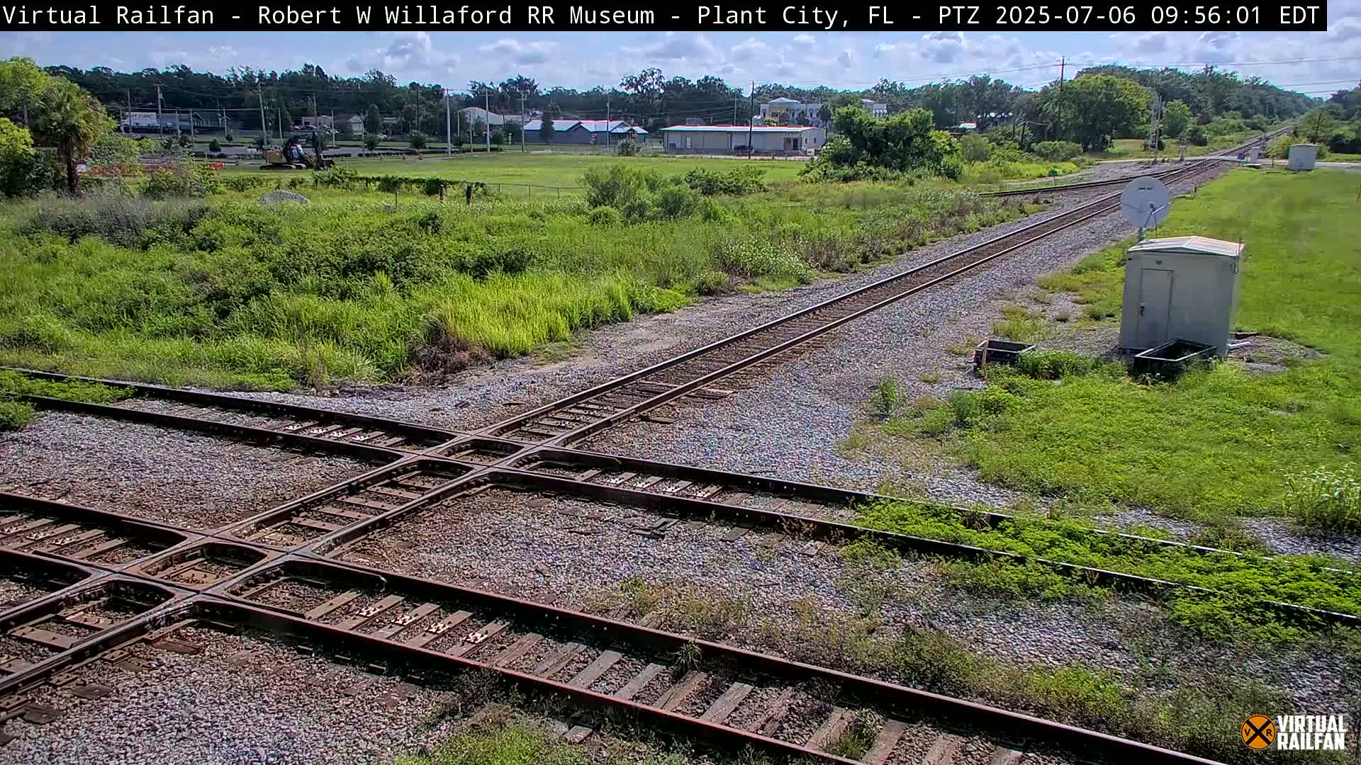 Plant City Railroad Junction & Crossing Live Cam - Plant City, Hillsborough, Florida, USA