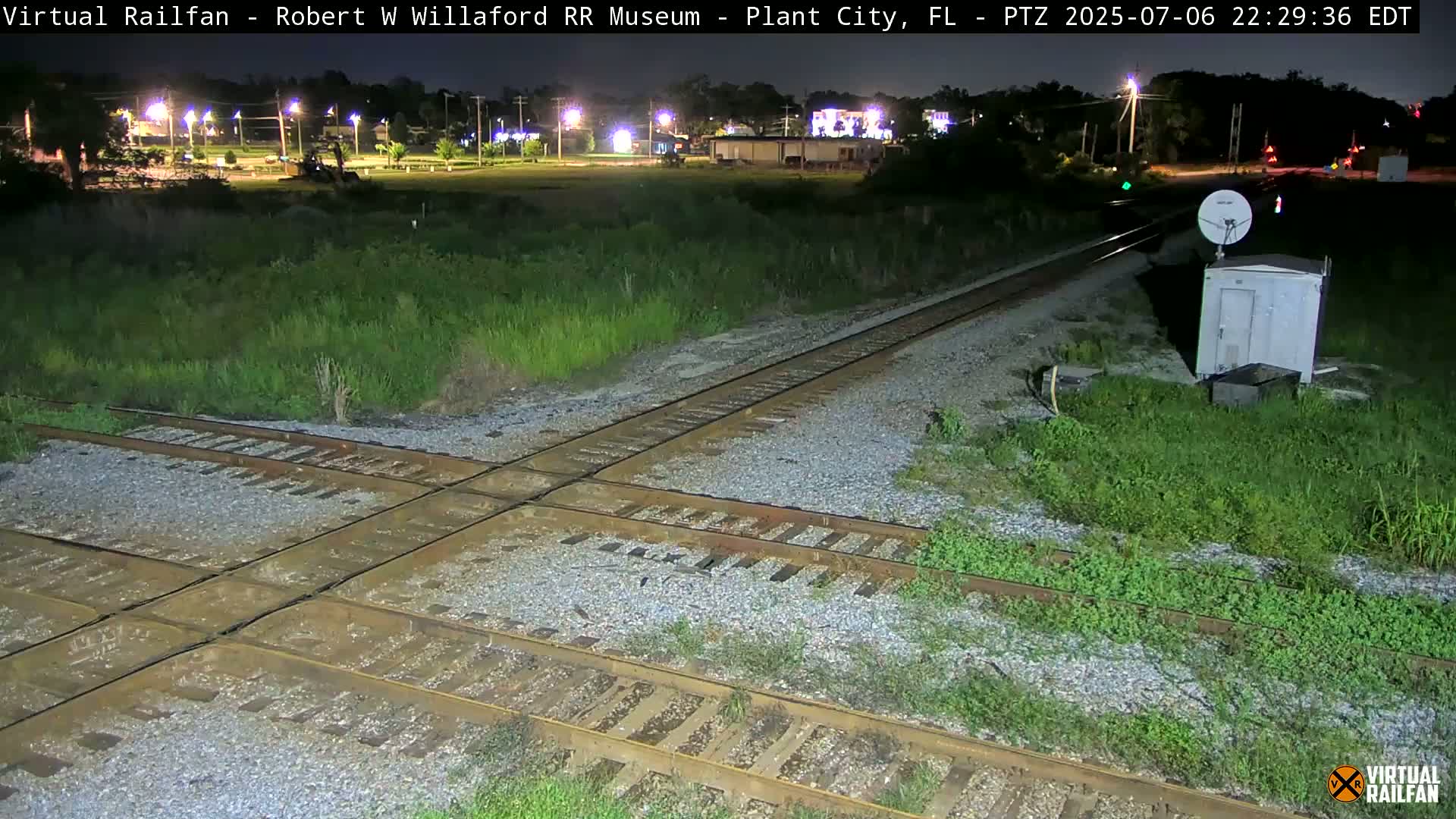 Plant City Railroad Junction & Crossing Live Cam - Plant City, Hillsborough, Florida, USA