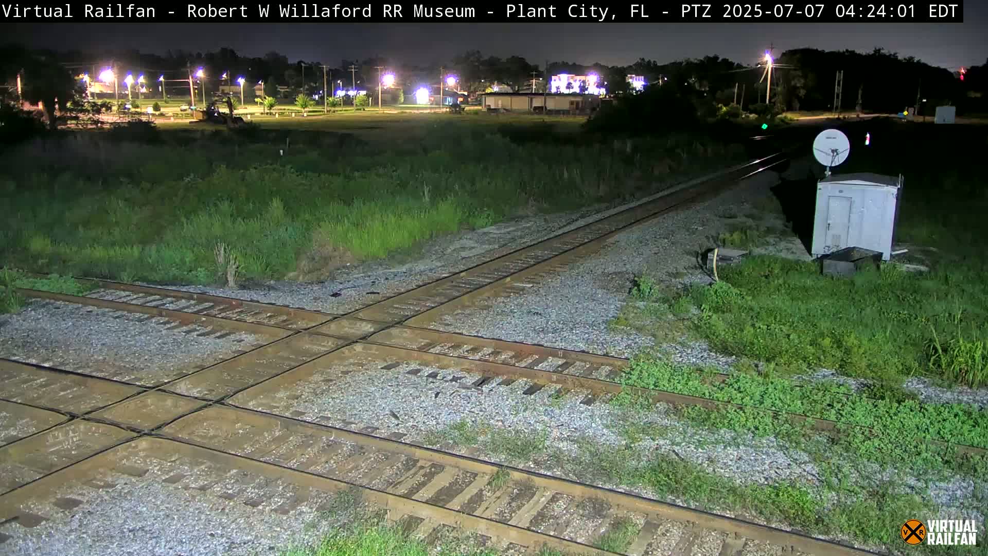 Plant City Railroad Junction & Crossing Live Cam - Plant City, Hillsborough, Florida, USA