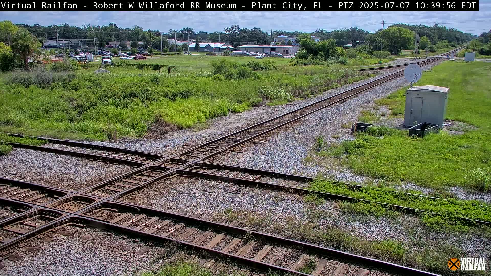 Plant City Railroad Junction & Crossing Live Cam - Plant City, Hillsborough, Florida, USA