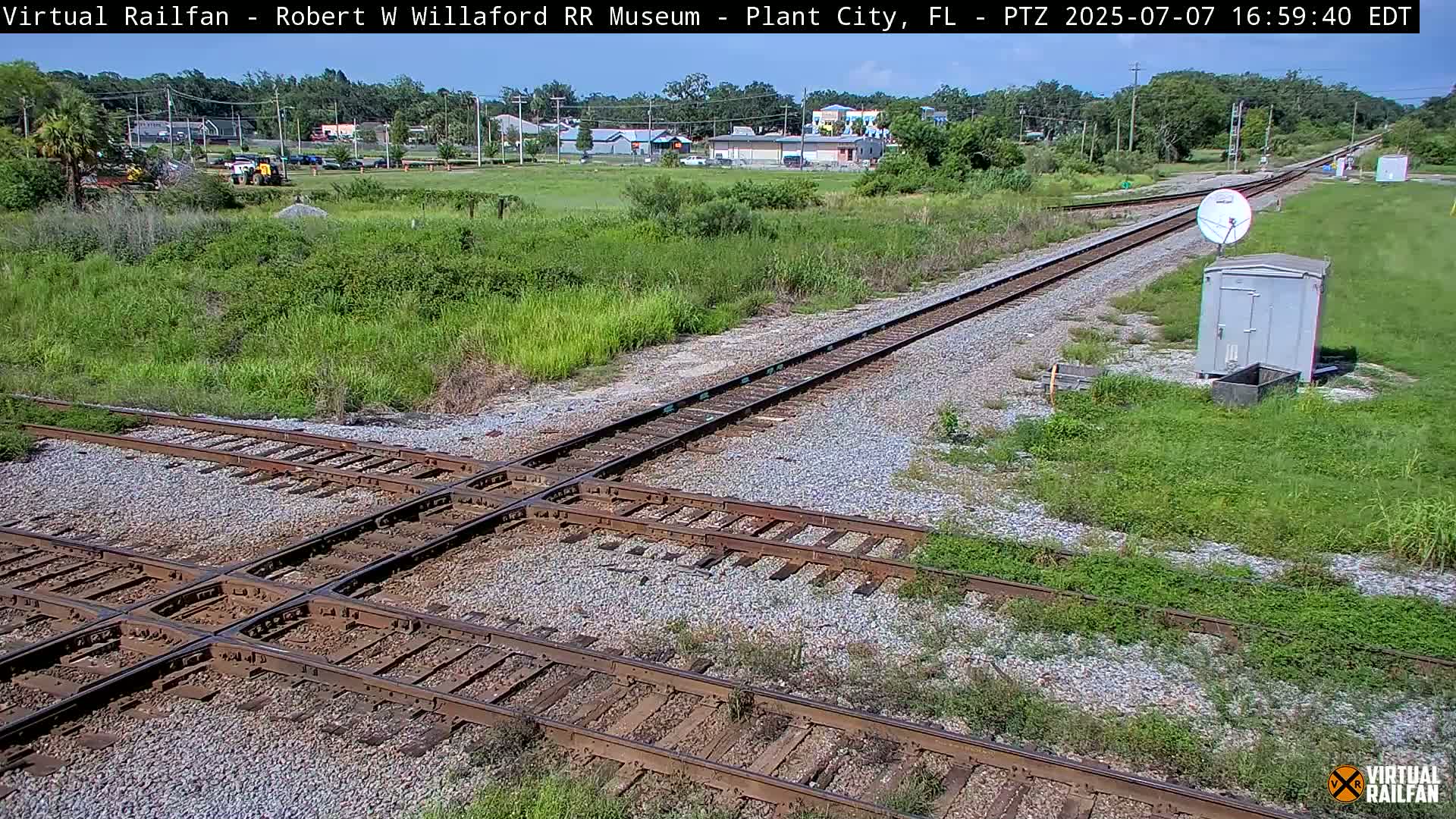 Plant City Railroad Junction & Crossing Live Cam - Plant City, Hillsborough, Florida, USA