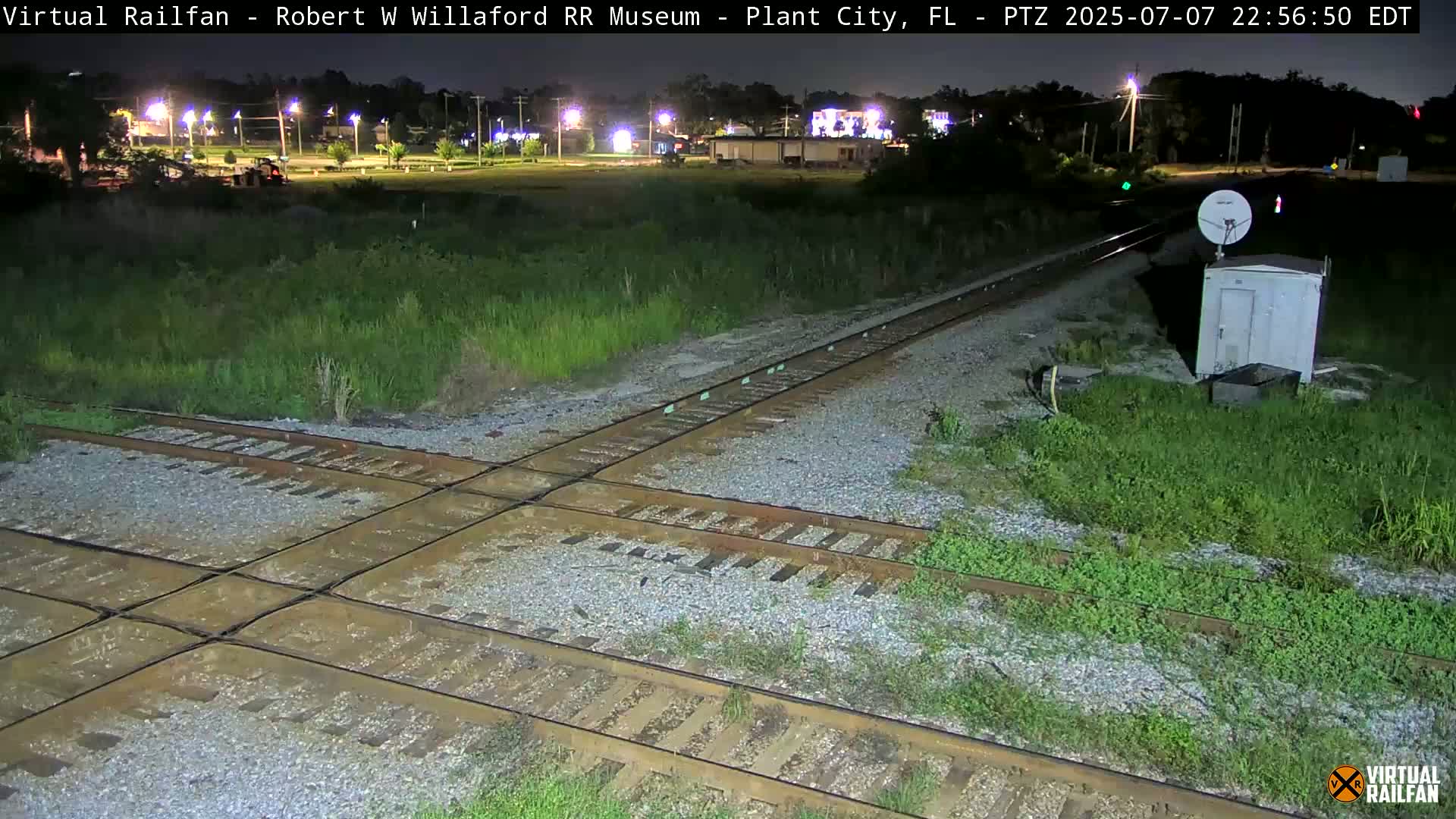 Plant City Railroad Junction & Crossing Live Cam - Plant City, Hillsborough, Florida, USA