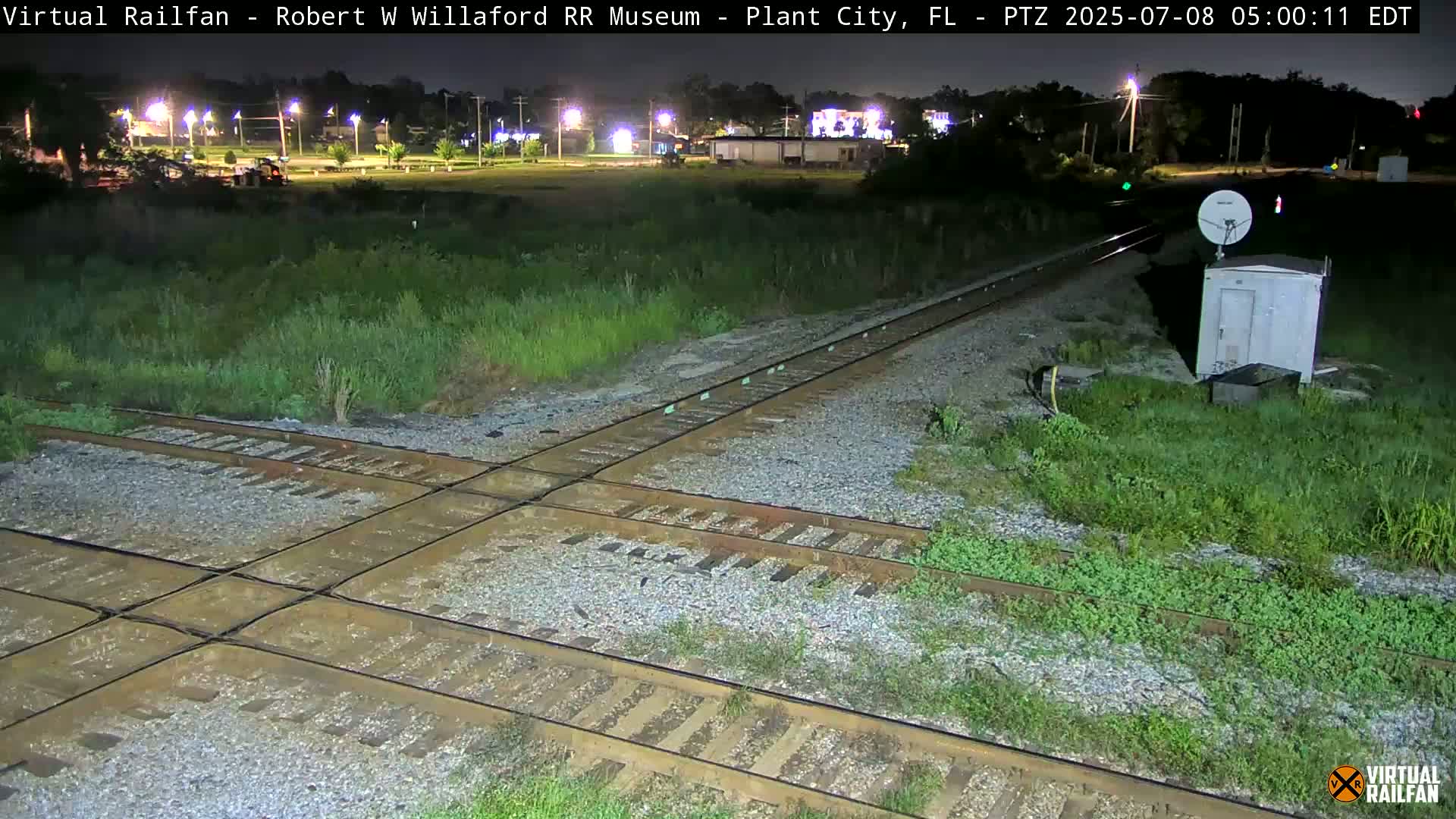 Plant City Railroad Junction & Crossing Live Cam - Plant City, Hillsborough, Florida, USA