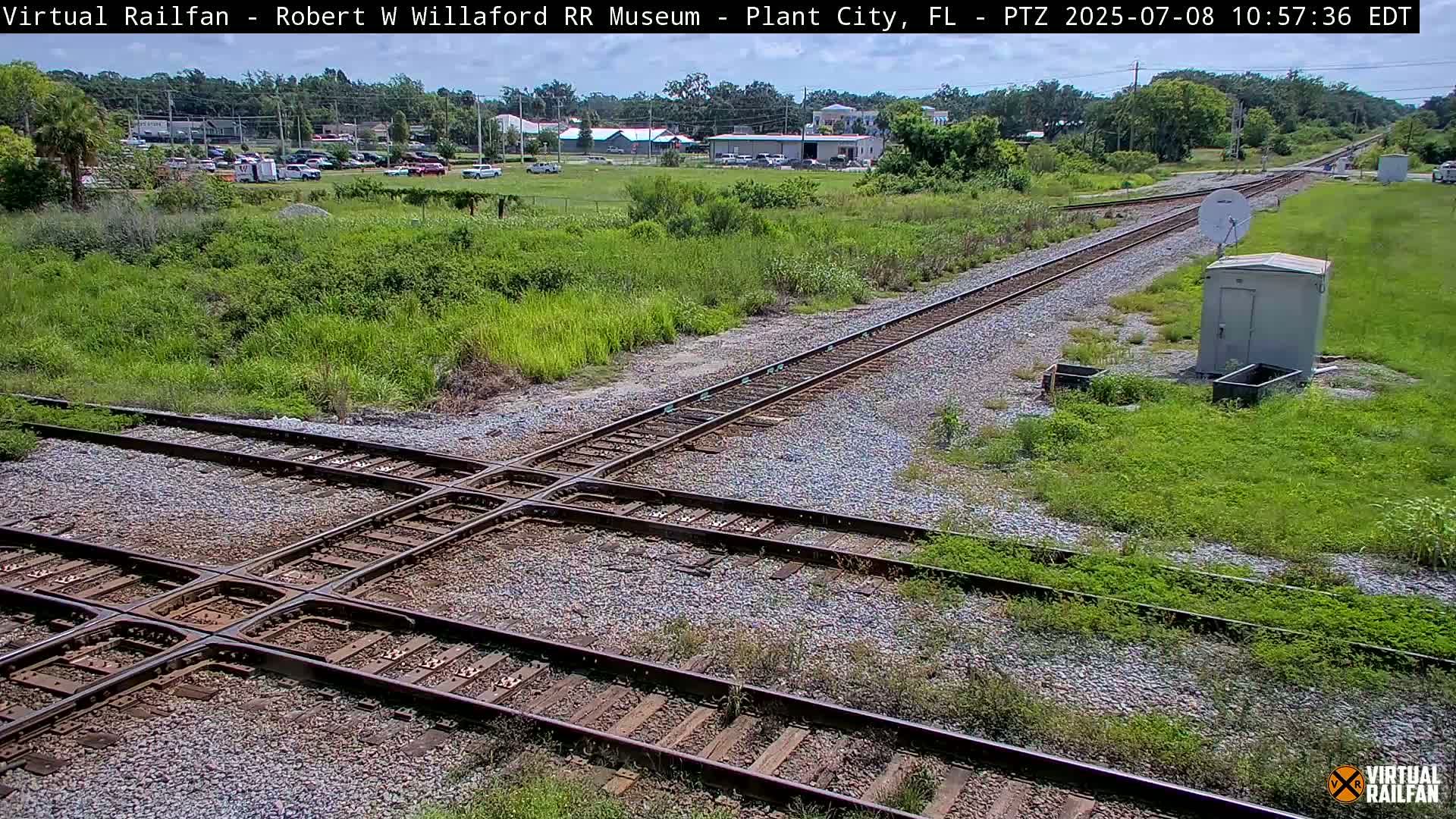 Plant City Railroad Junction & Crossing Live Cam - Plant City, Hillsborough, Florida, USA