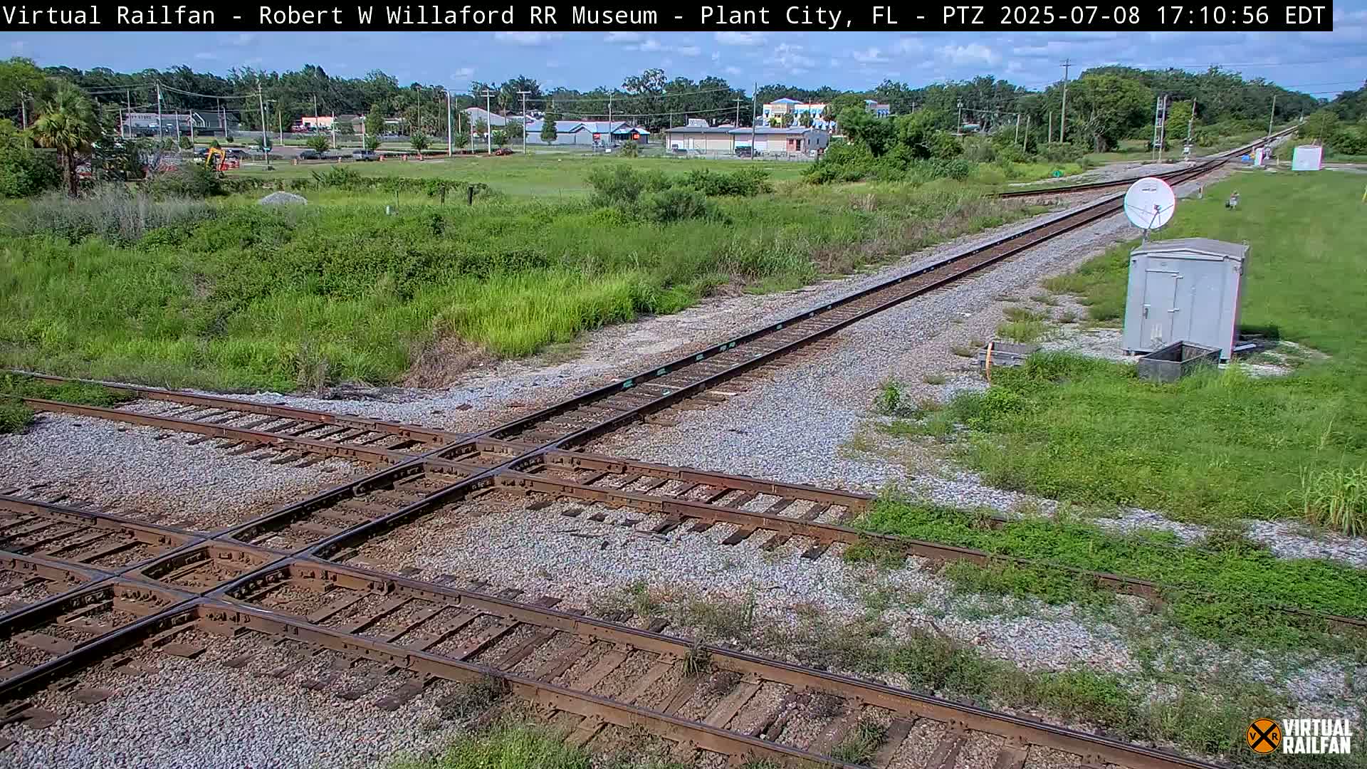 Plant City Railroad Junction & Crossing Live Cam - Plant City, Hillsborough, Florida, USA