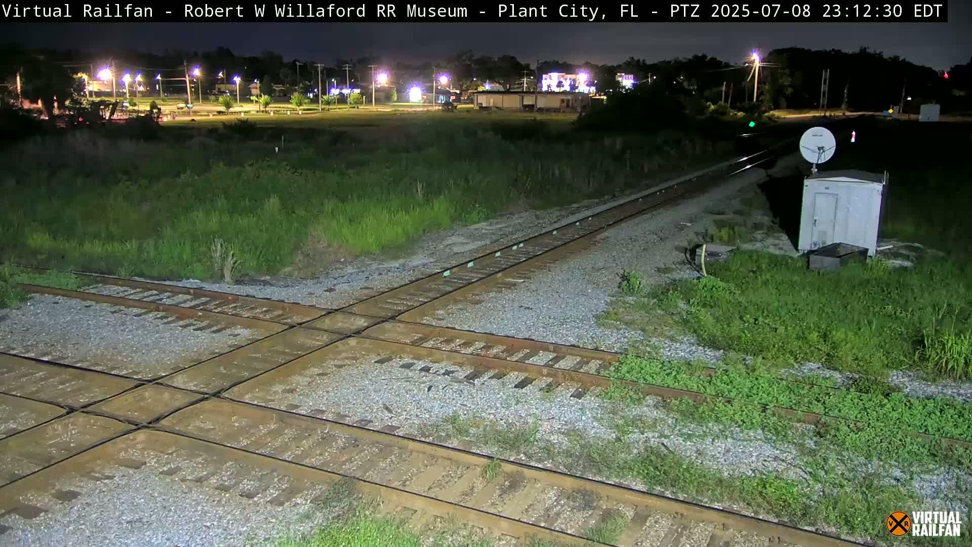 Plant City Railroad Junction & Crossing Live Cam - Plant City, Hillsborough, Florida, USA