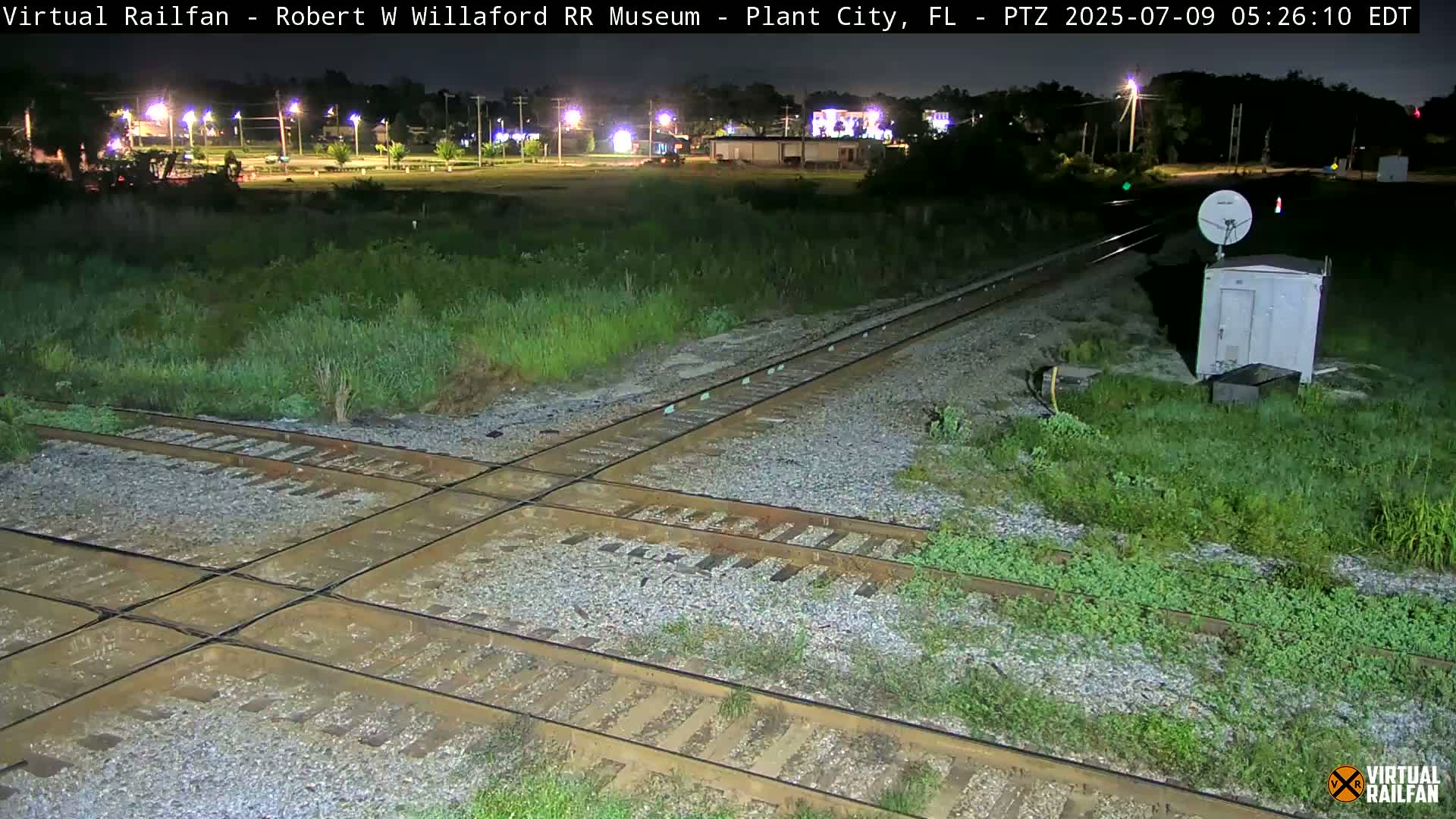 Plant City Railroad Junction & Crossing Live Cam - Plant City, Hillsborough, Florida, USA
