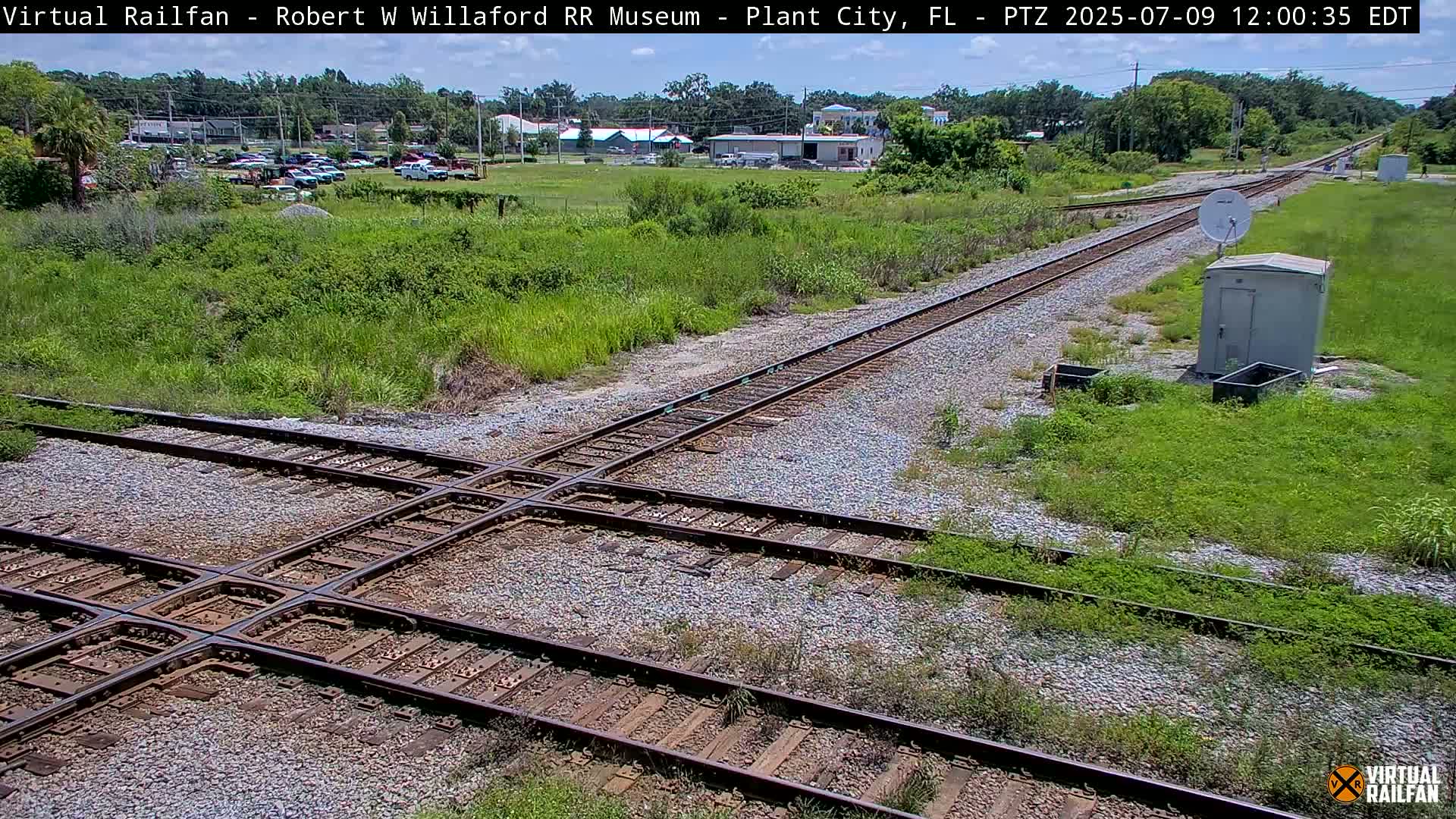Plant City Railroad Junction & Crossing Live Cam - Plant City, Hillsborough, Florida, USA