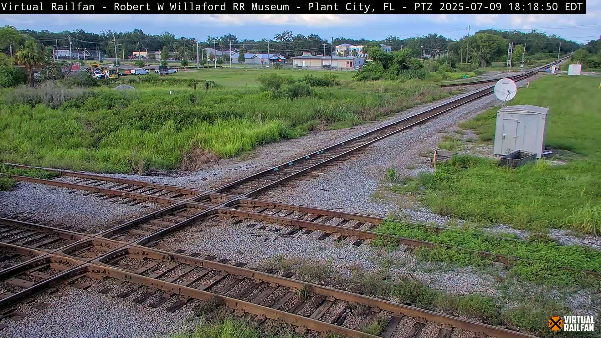 Plant City Railroad Junction & Crossing Live Cam - Plant City, Hillsborough, Florida, USA