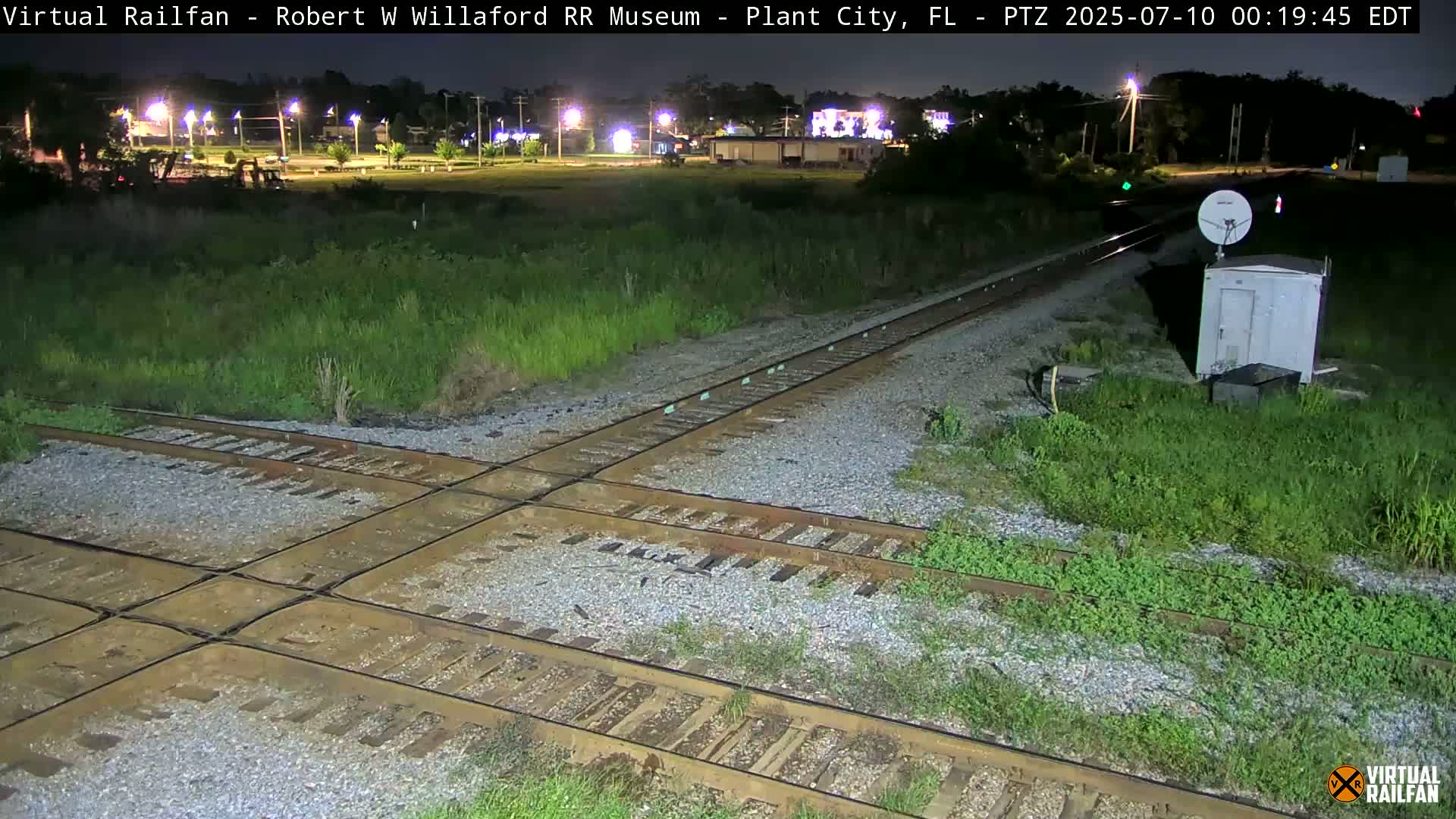 Plant City Railroad Junction & Crossing Live Cam - Plant City, Hillsborough, Florida, USA