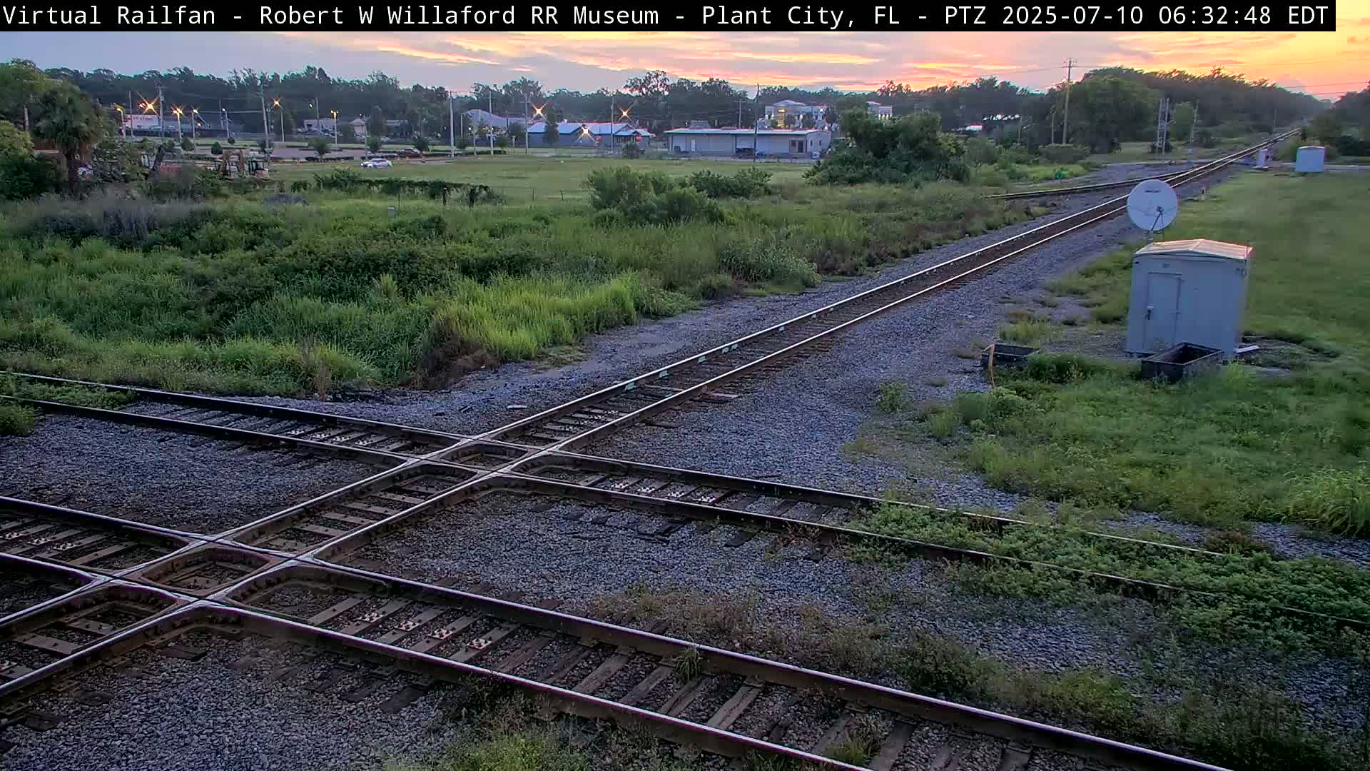 Plant City Railroad Junction & Crossing Live Cam - Plant City, Hillsborough, Florida, USA