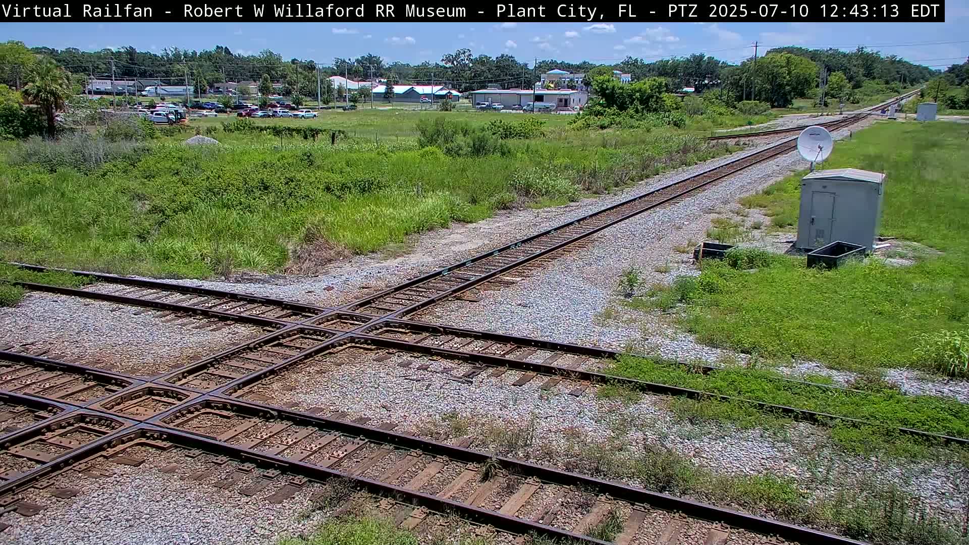 Plant City Railroad Junction & Crossing Live Cam - Plant City, Hillsborough, Florida, USA