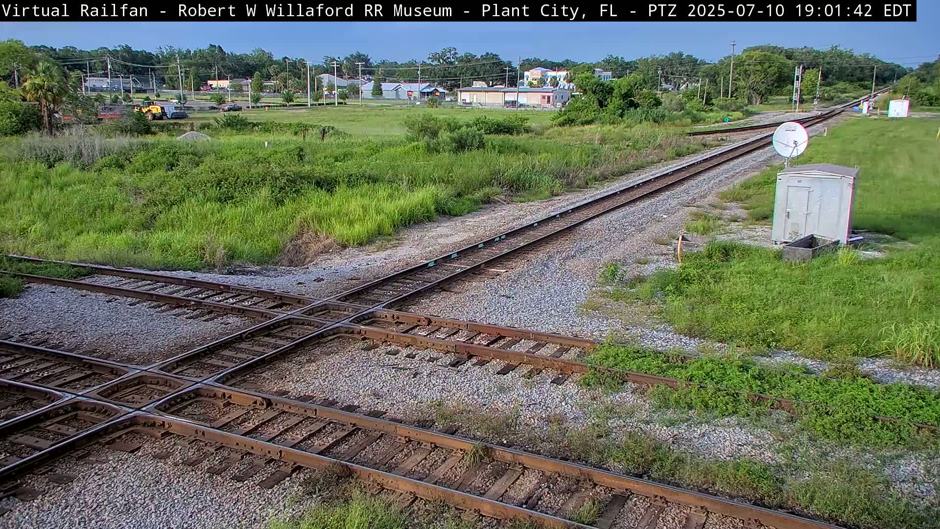 Plant City Railroad Junction & Crossing Live Cam - Plant City, Hillsborough, Florida, USA