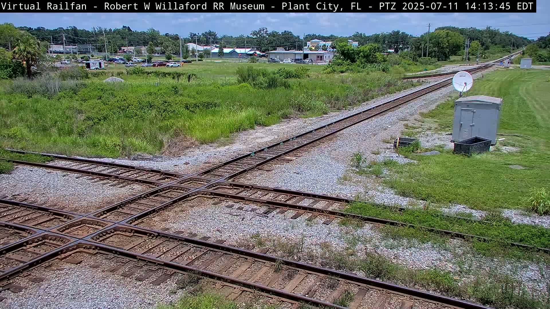 Plant City Railroad Junction & Crossing Live Cam - Plant City, Hillsborough, Florida, USA