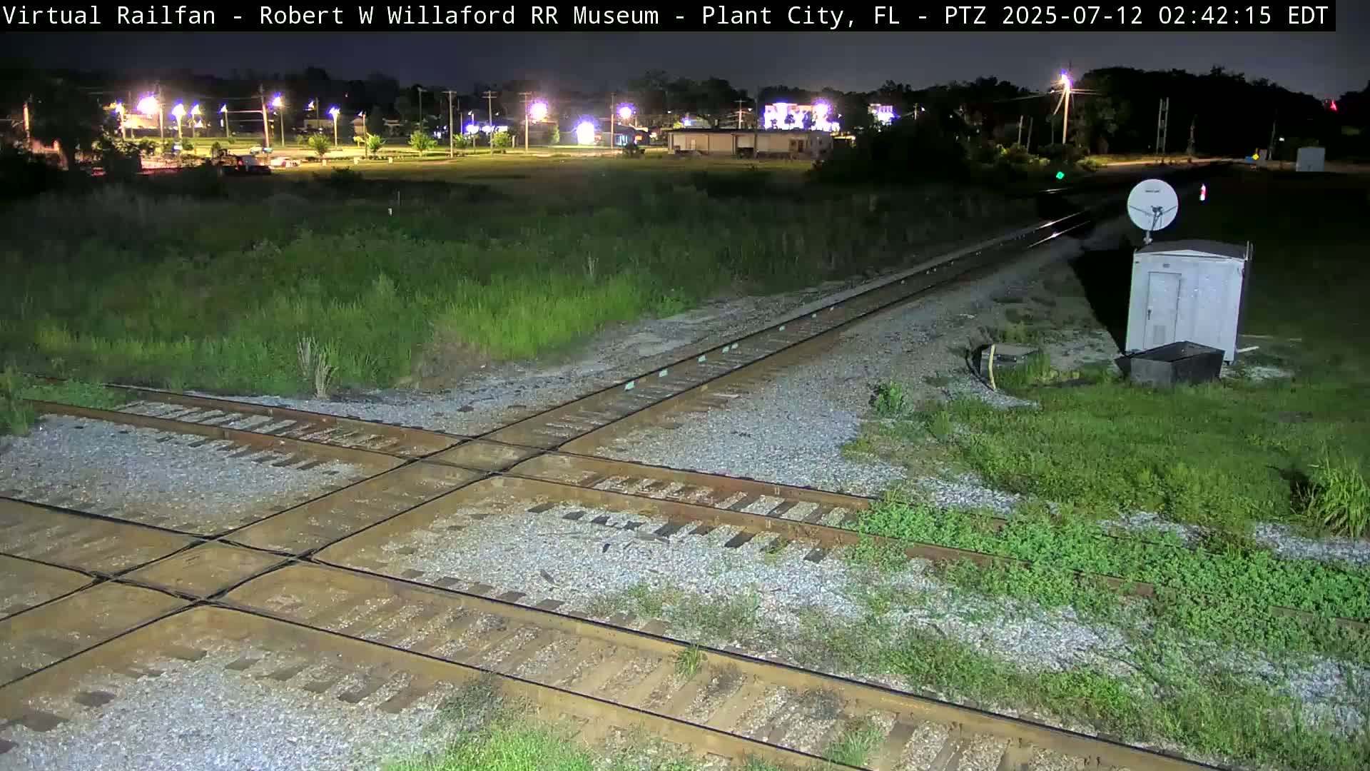 Plant City Railroad Junction & Crossing Live Cam - Plant City, Hillsborough, Florida, USA