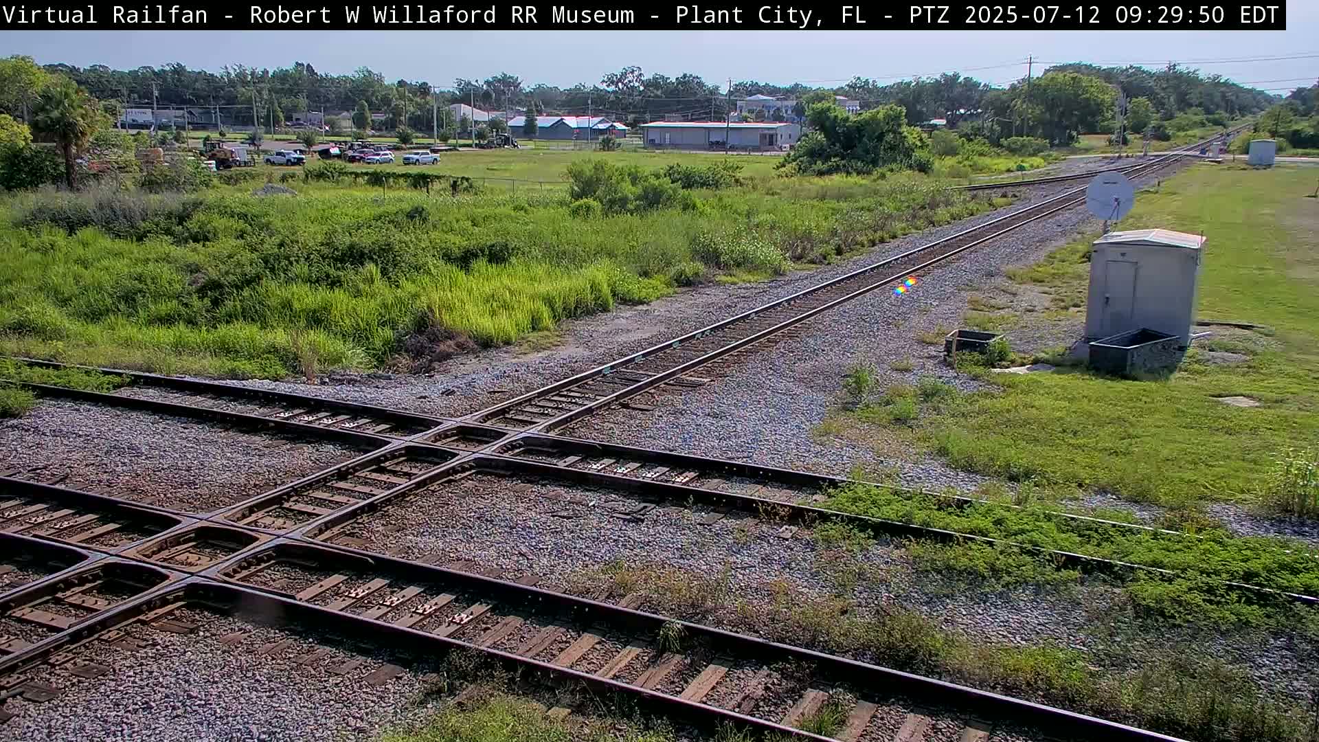 Plant City Railroad Junction & Crossing Live Cam - Plant City, Hillsborough, Florida, USA